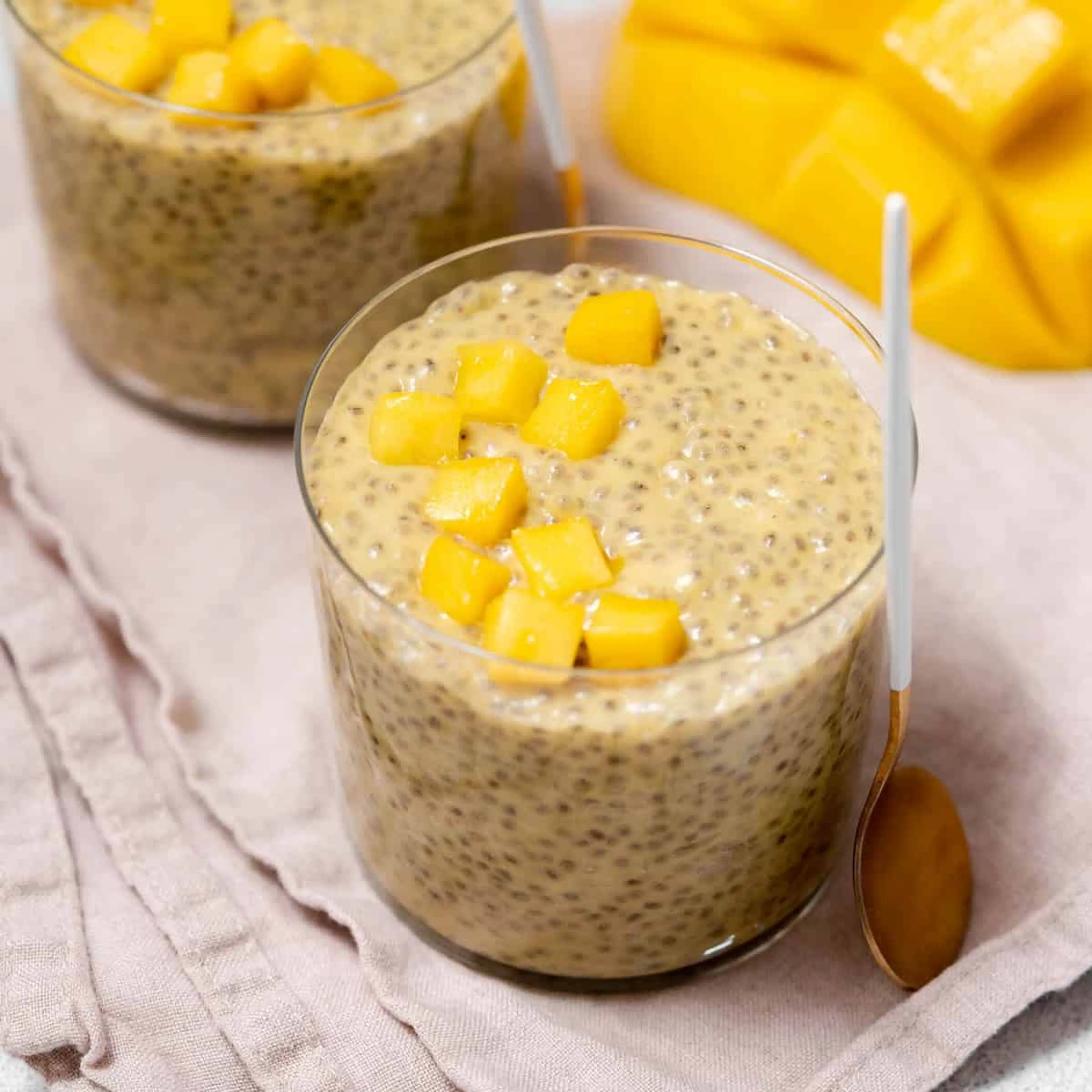 Mango Chia Pudding