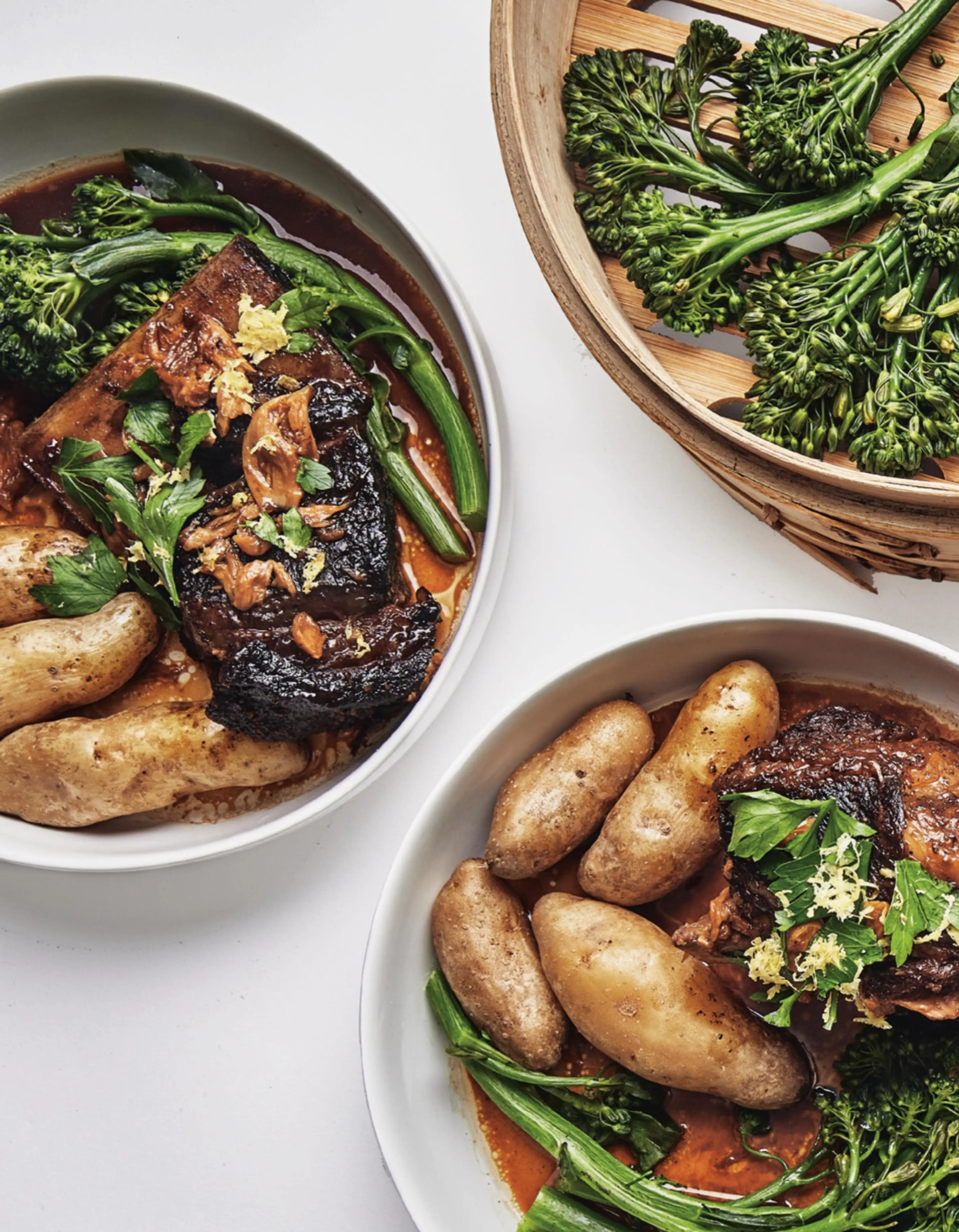 Braised Short Ribs with Anchovy & So Much Garlic