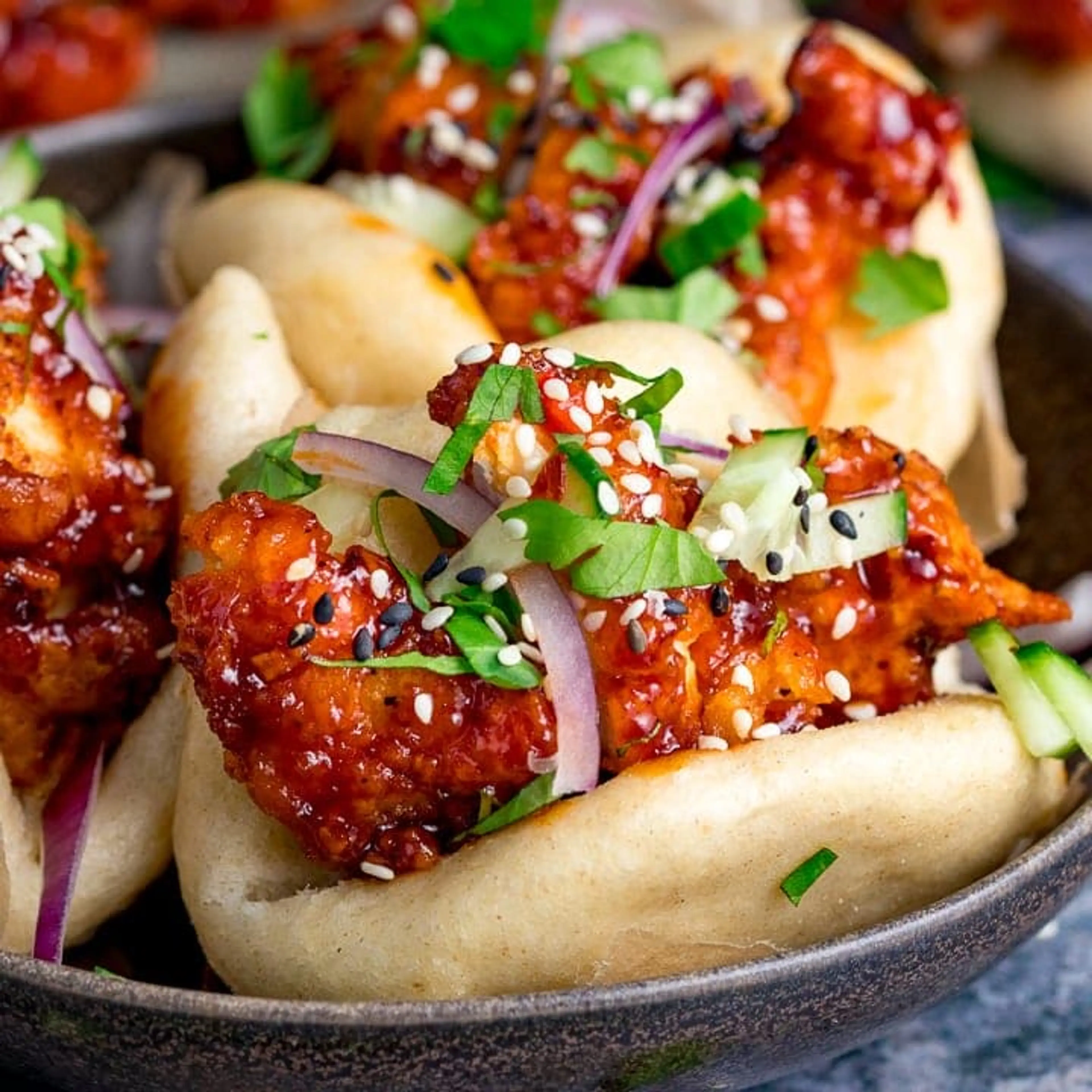 Korean Chicken Bao Recipe