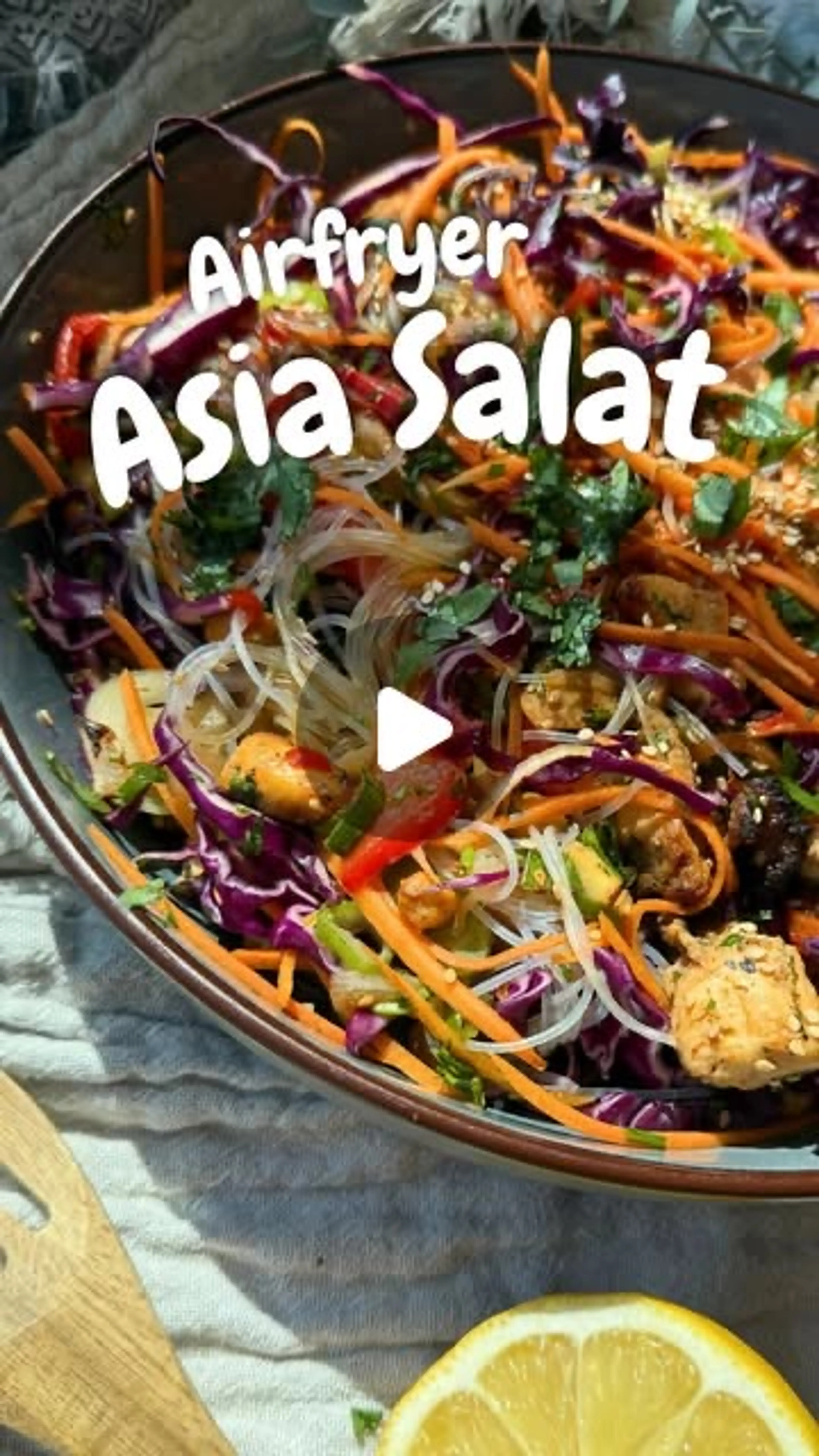 Airfryer Glasnudelsalat