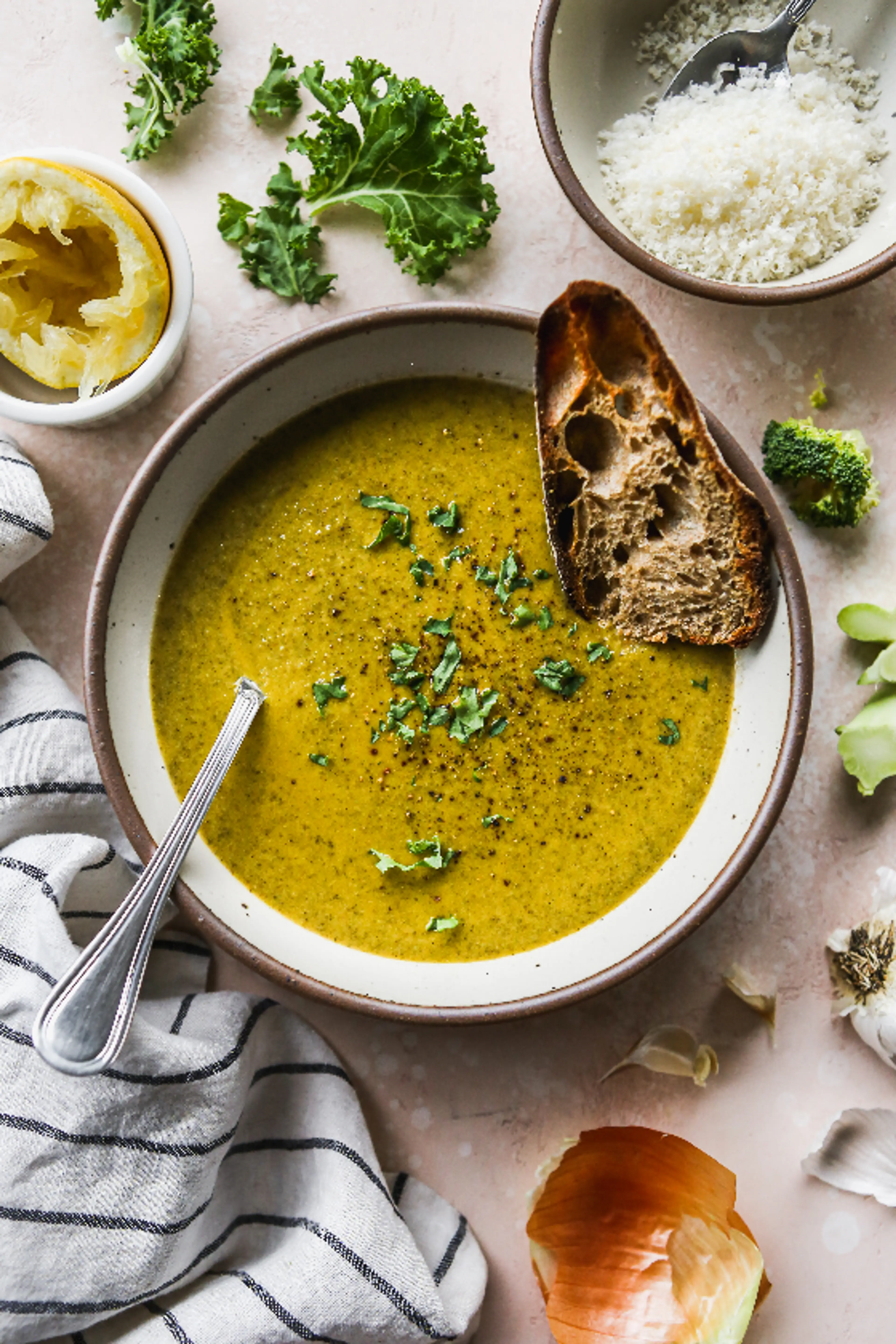 Broccoli Kale Soup