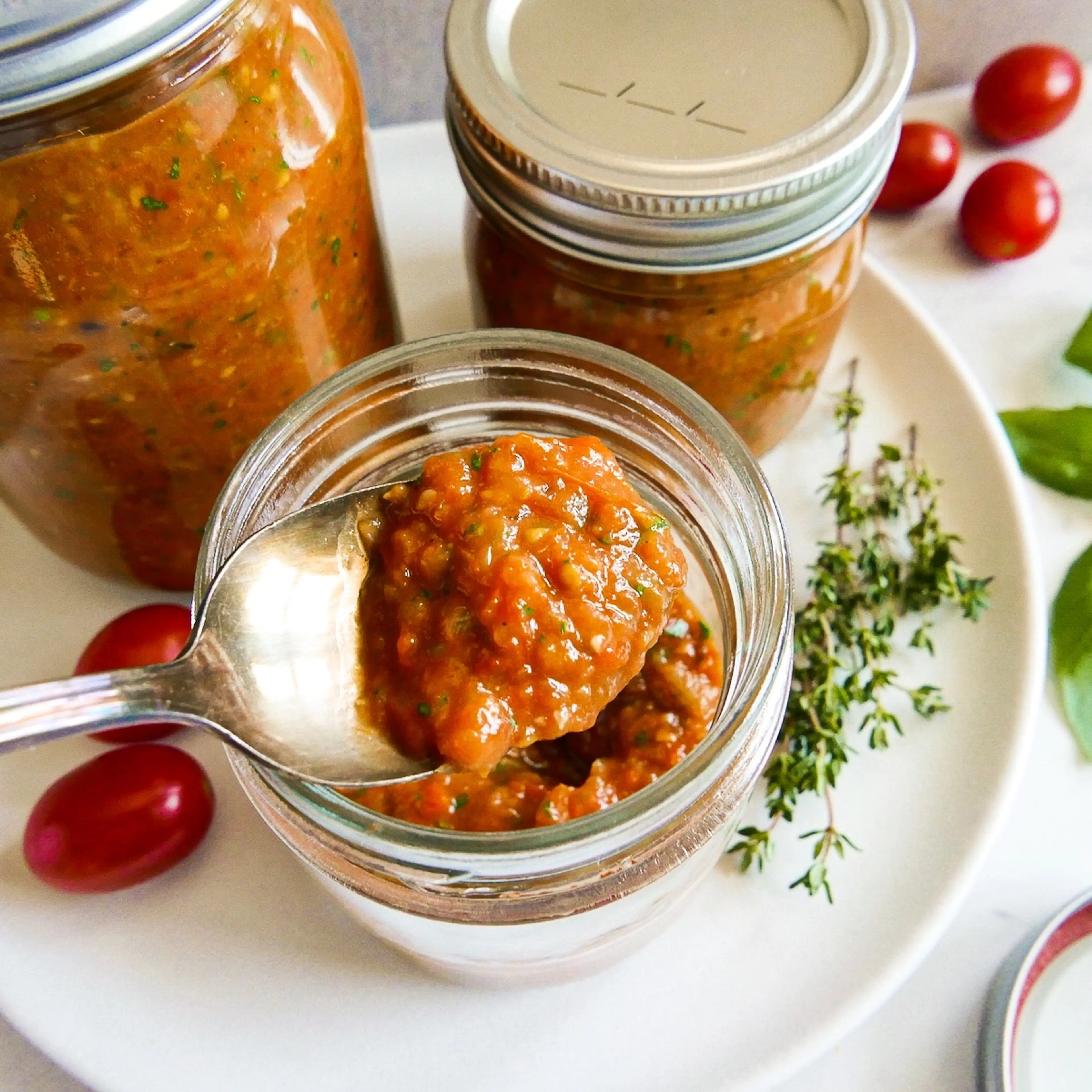Oven Roasted Cherry Tomato Sauce Recipe