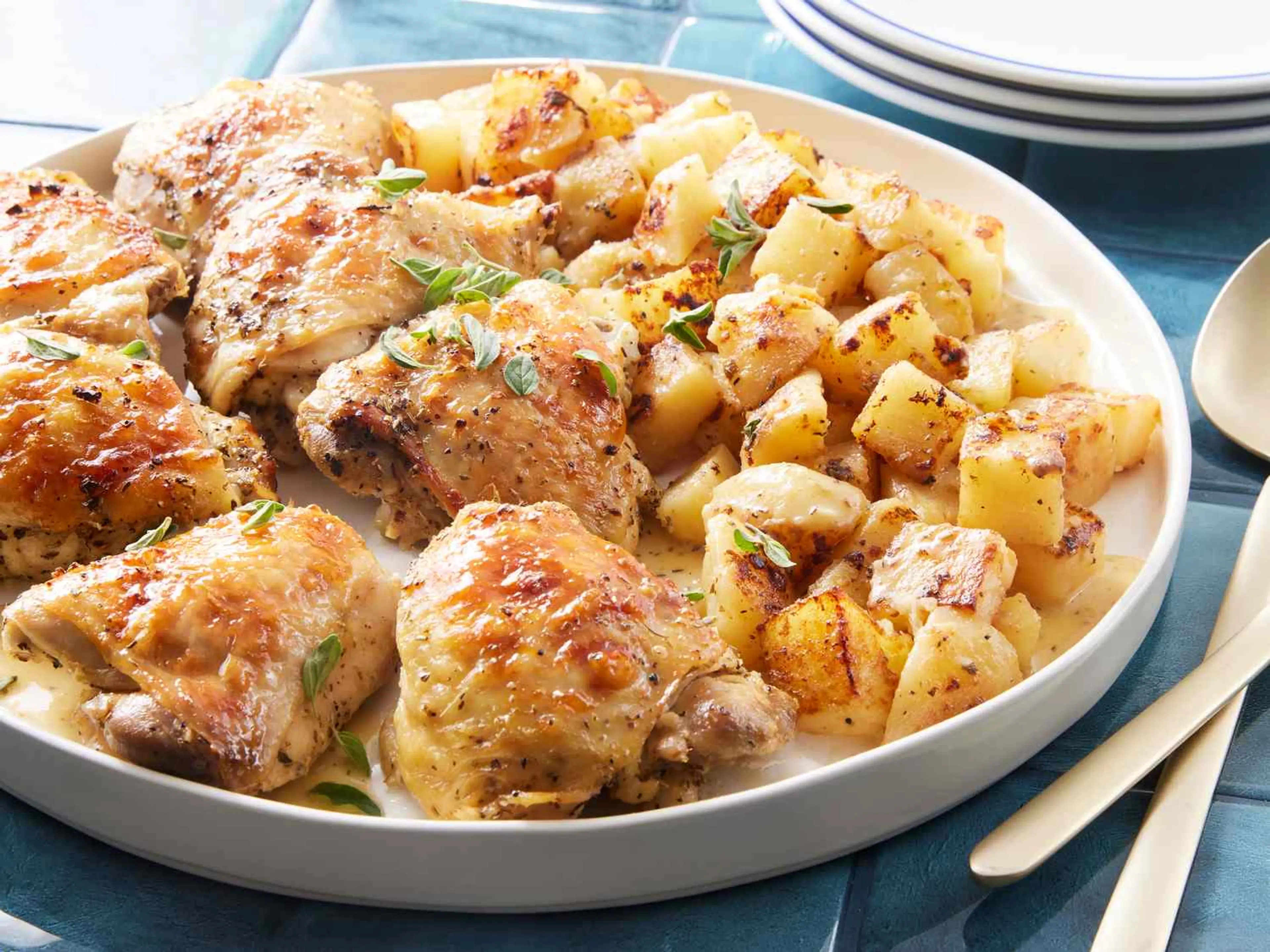 Greek Lemon Chicken and Potatoes