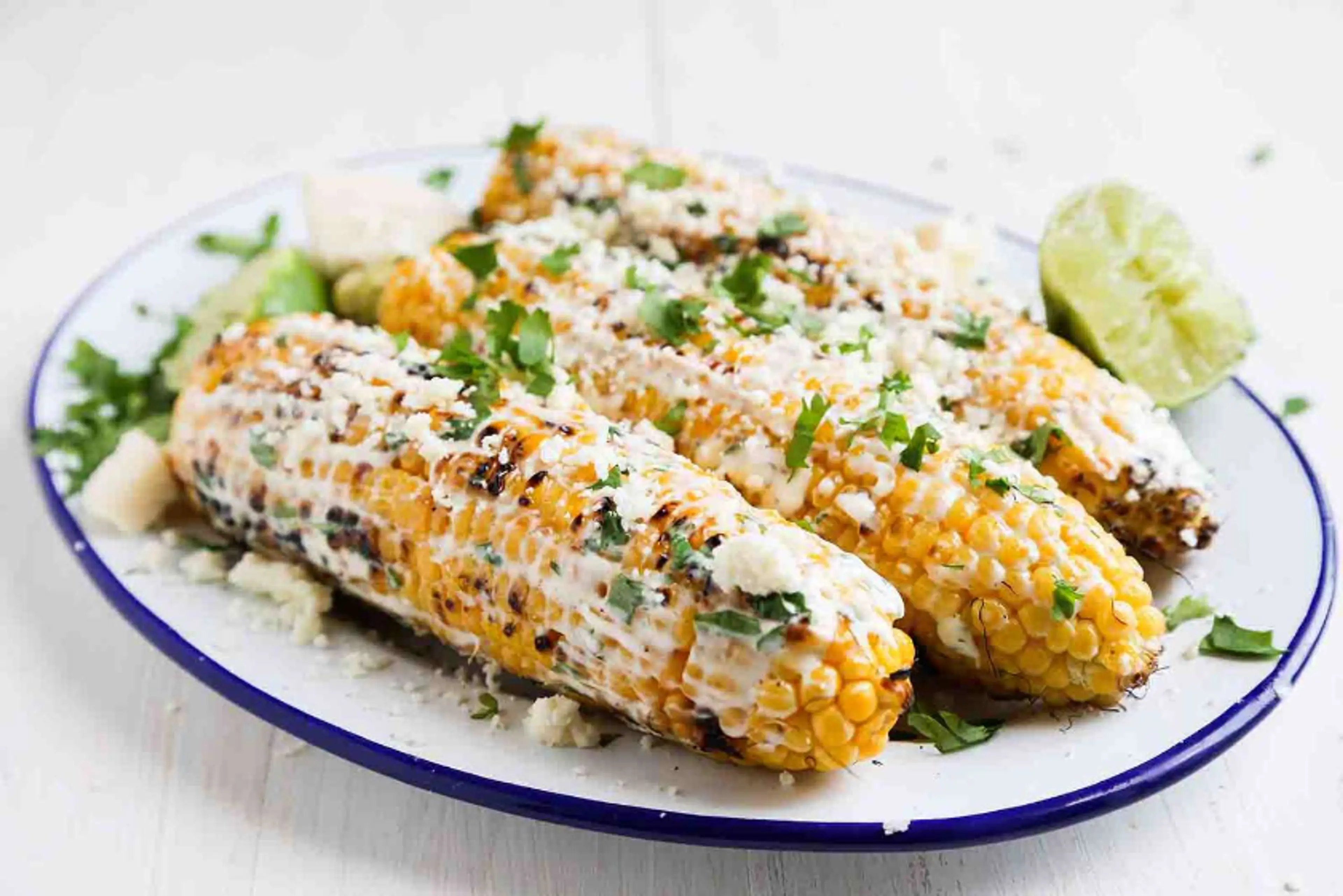 Grilled Mexican Street Corn (Elotes)