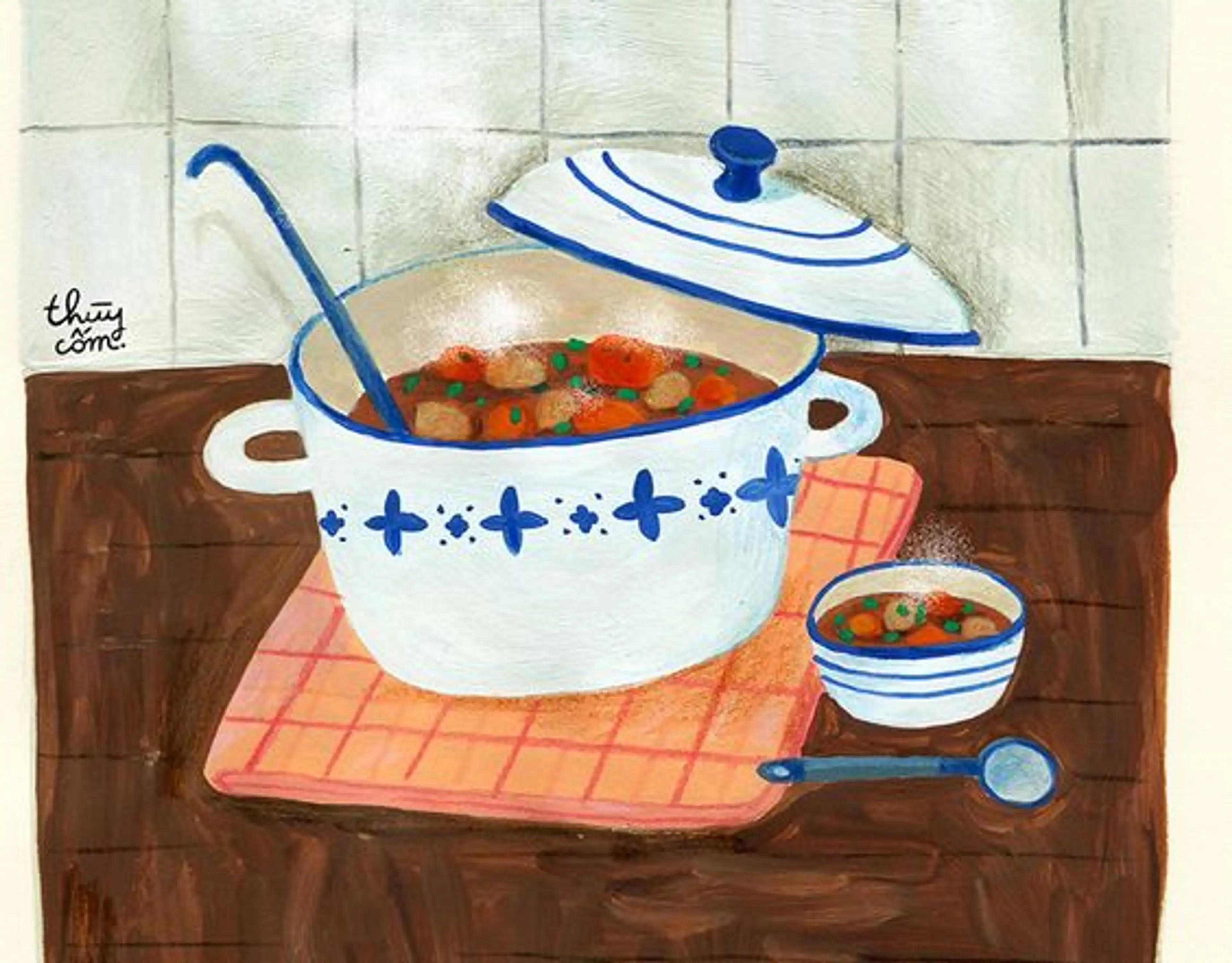 Stuffed Green Pepper Soup