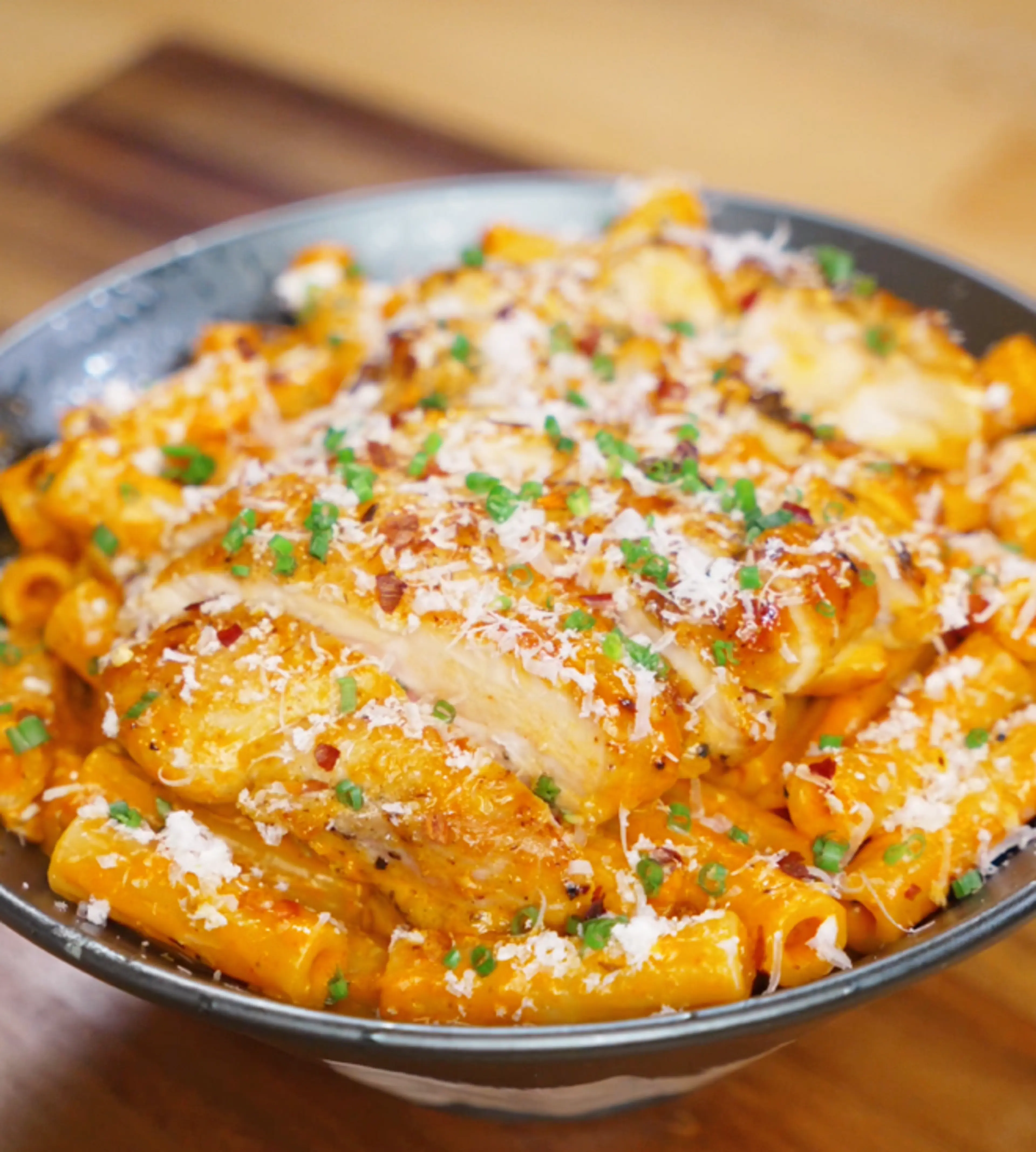 Spicy Creamy Chicken Pasta