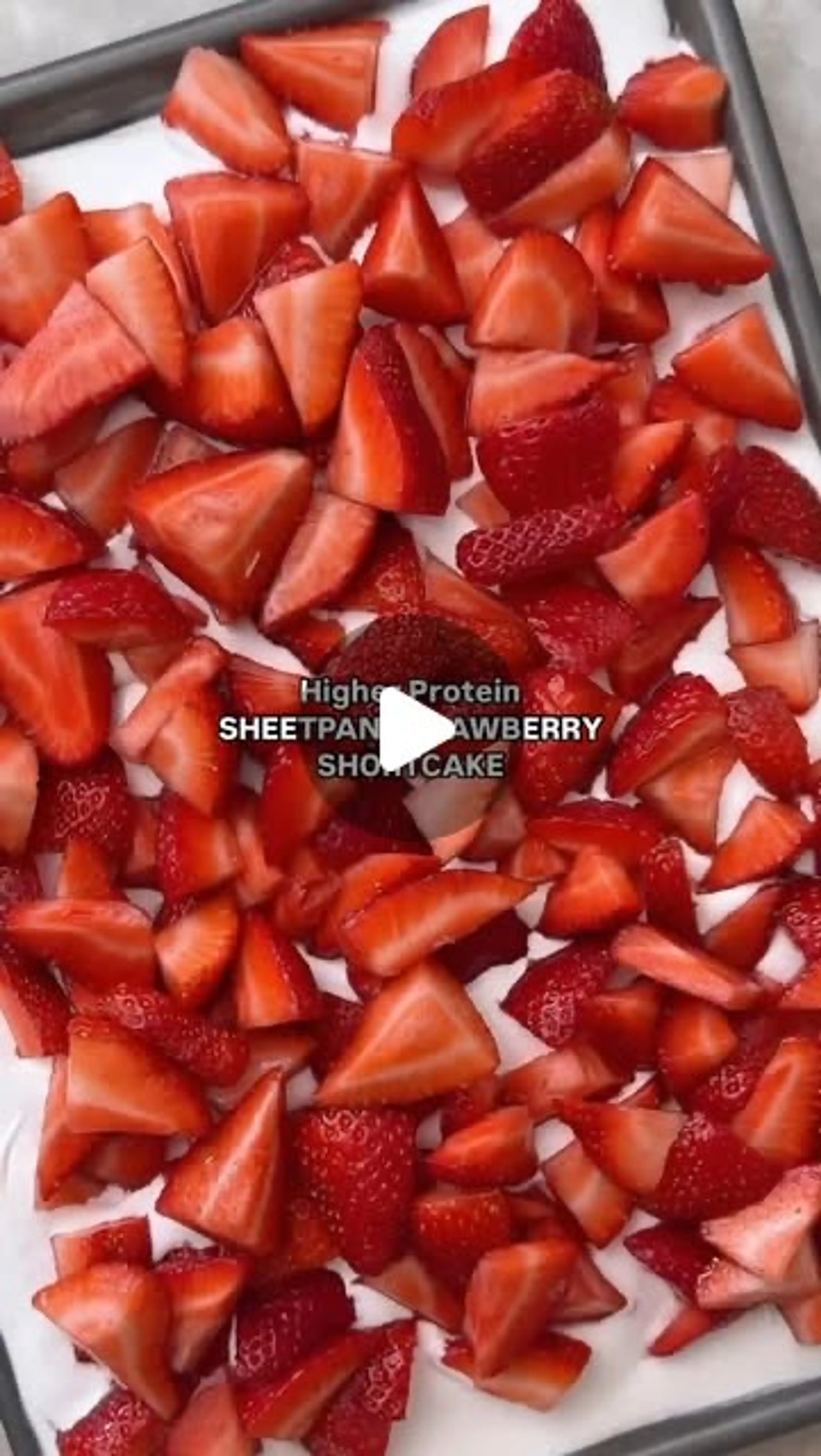 Higher Protein Strawberry Shortcake