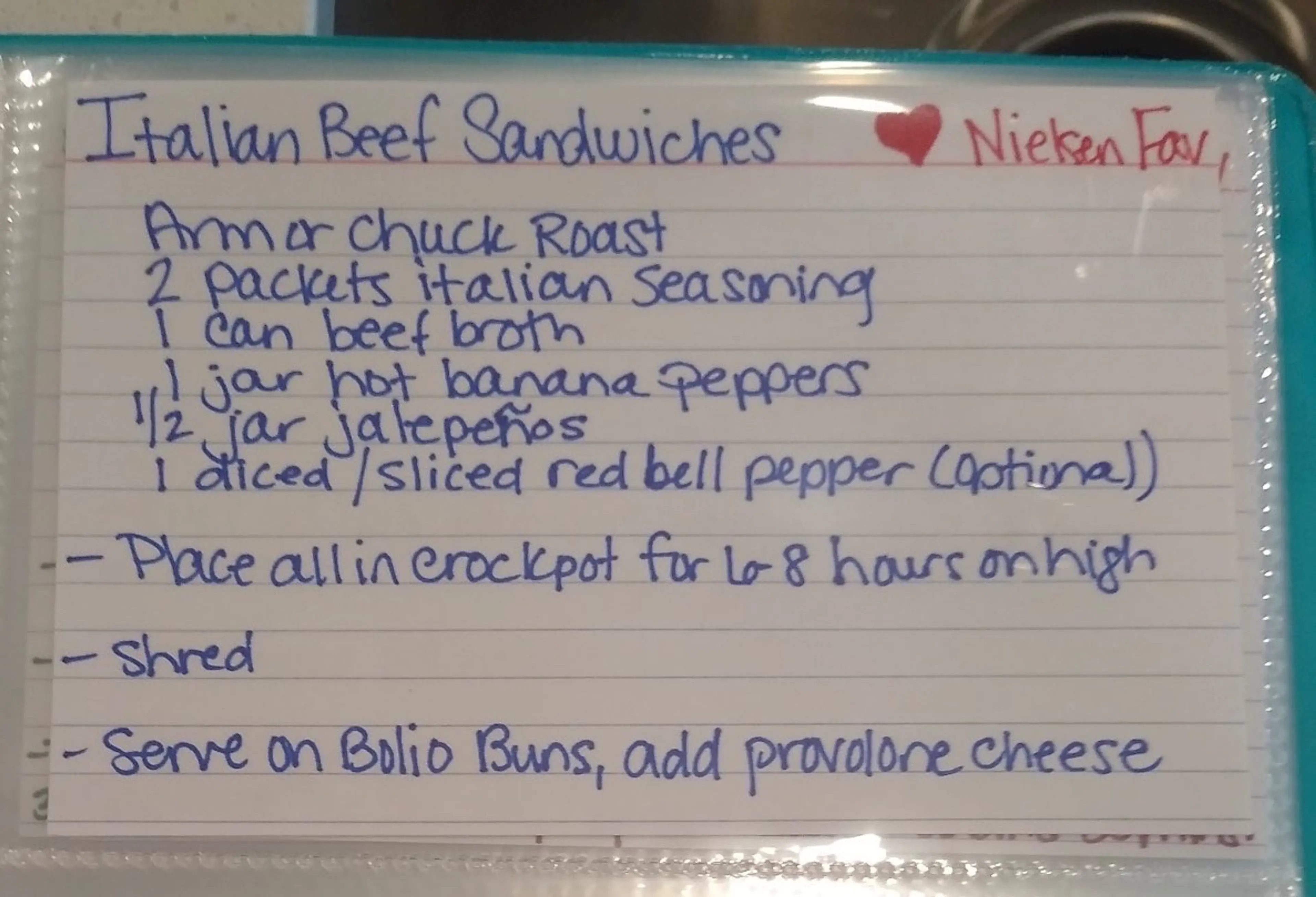 Italian Beef Sandwiches