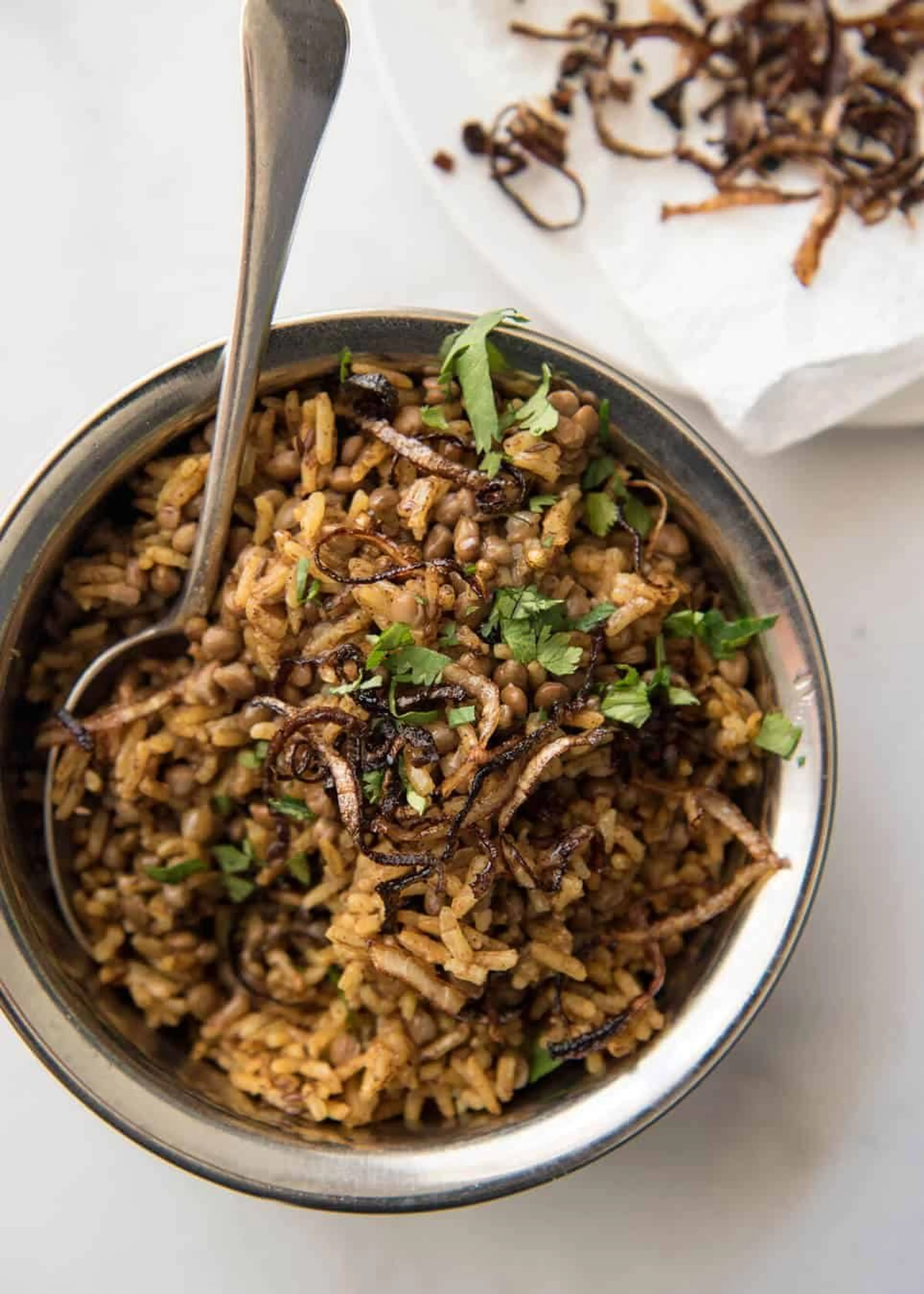 Middle Eastern Rice (Mejadra)