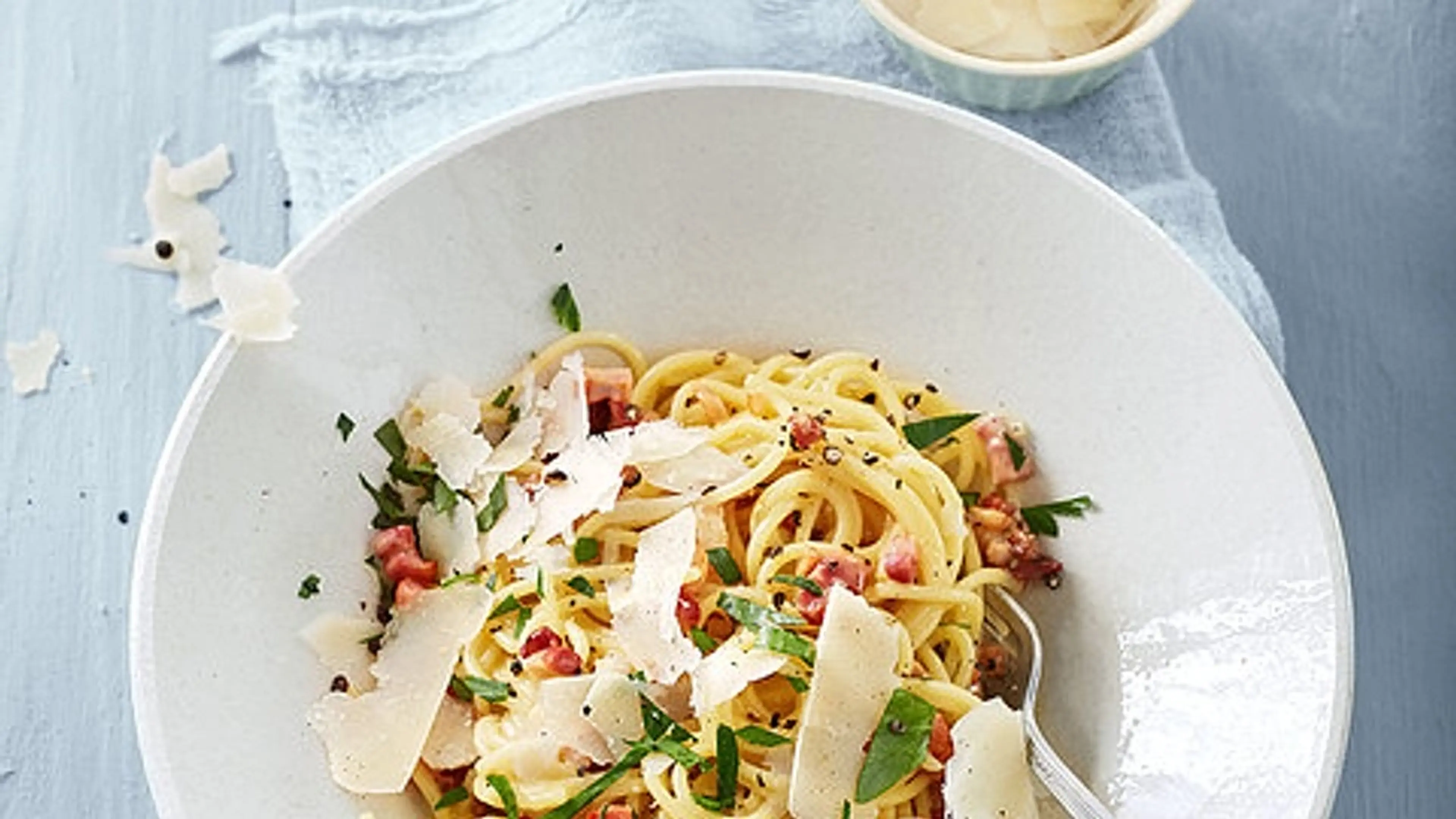 Koelkasts Spaghetti Carbonara