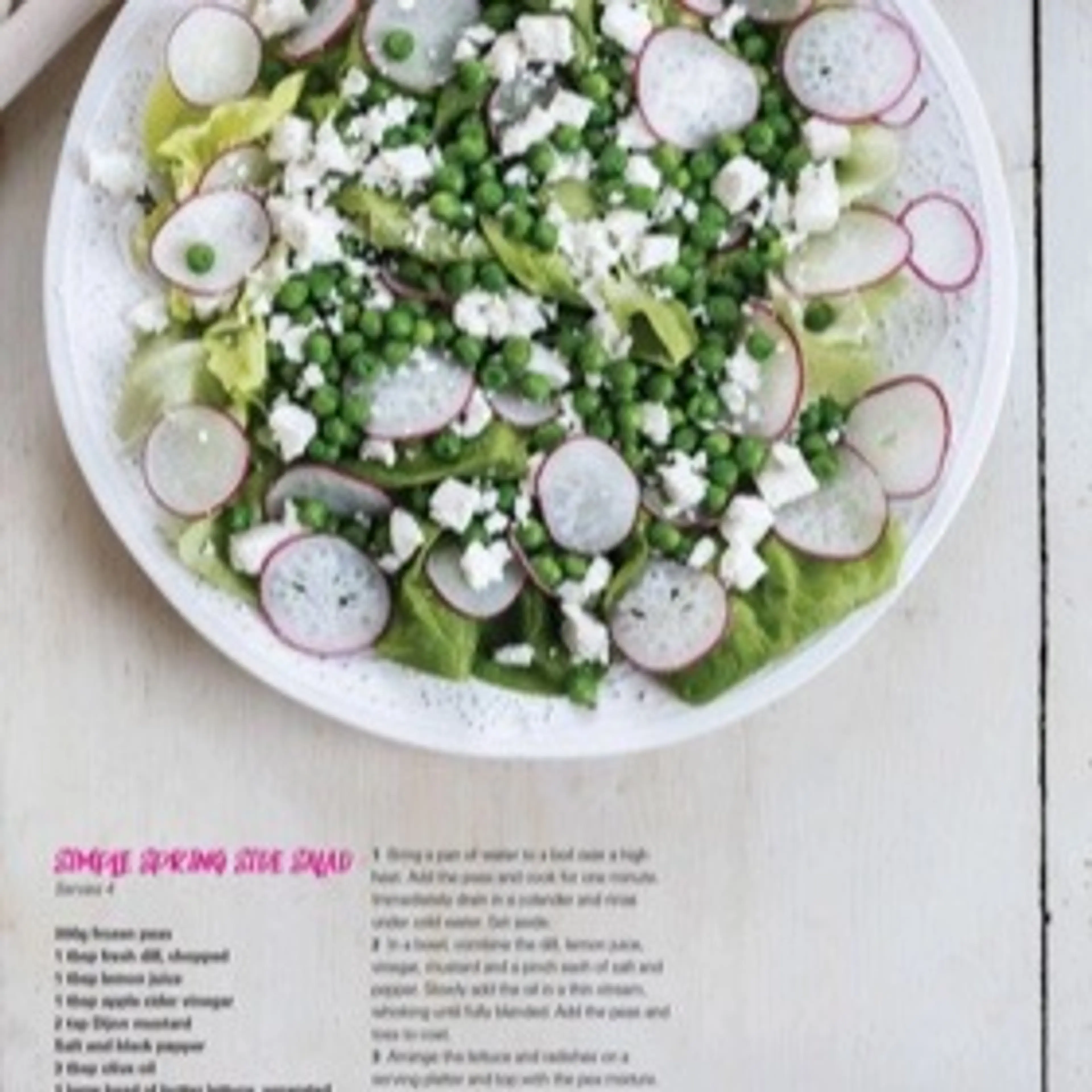 SIMPLE SPRING SIDE SALAD