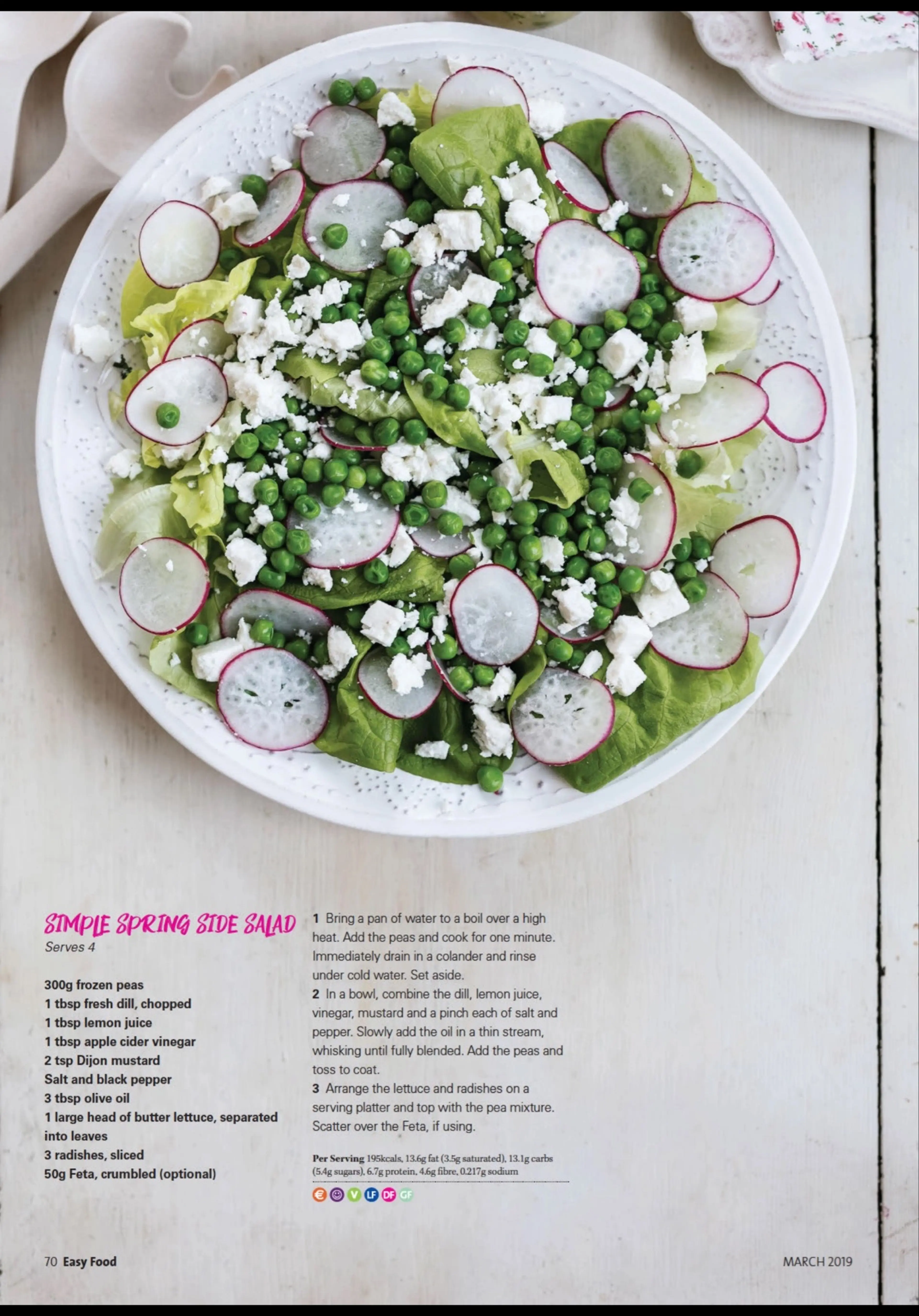SIMPLE SPRING SIDE SALAD