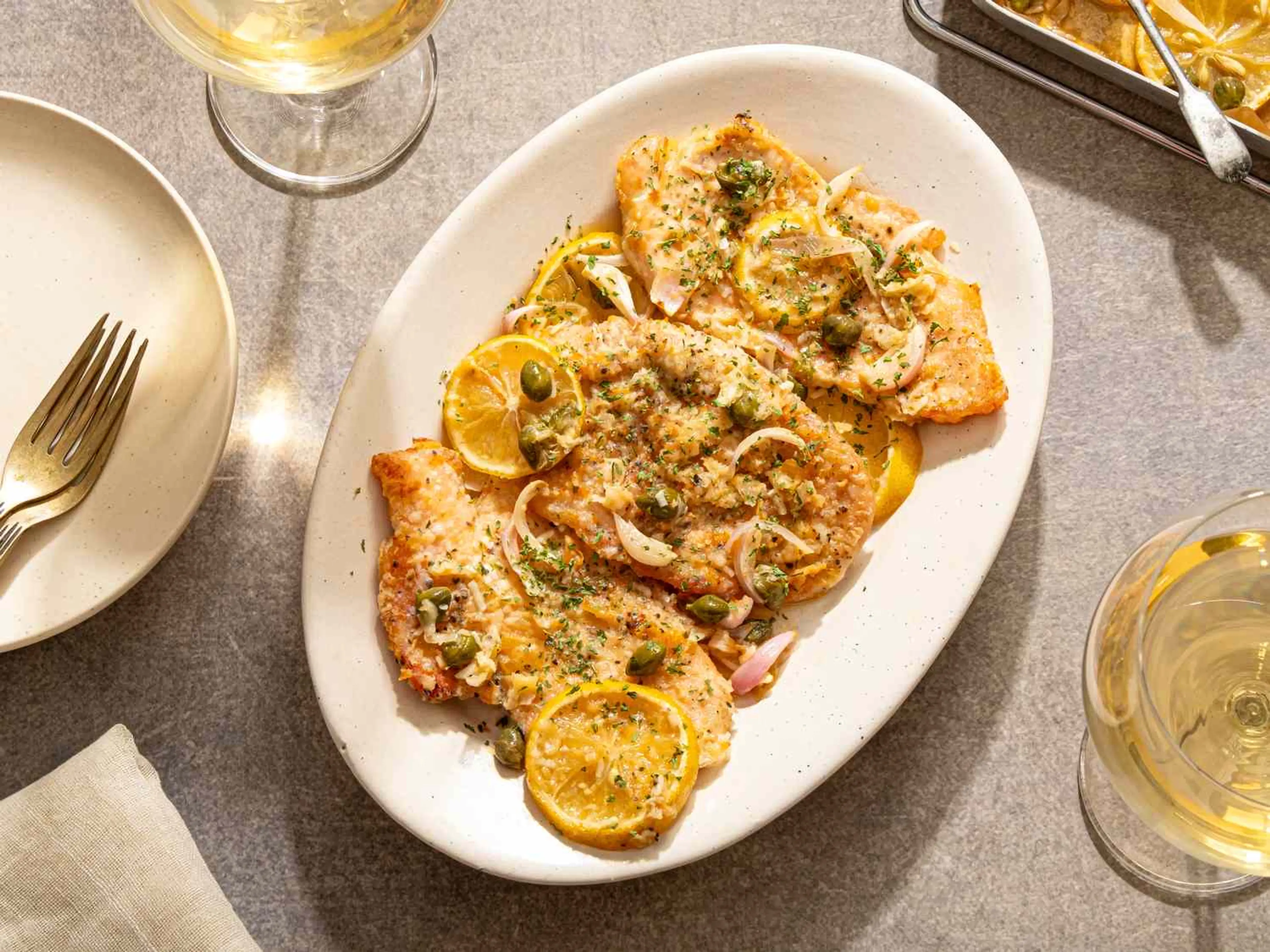 This Sheet-Pan Chicken Piccata Is So Good, You’ll Forget It’