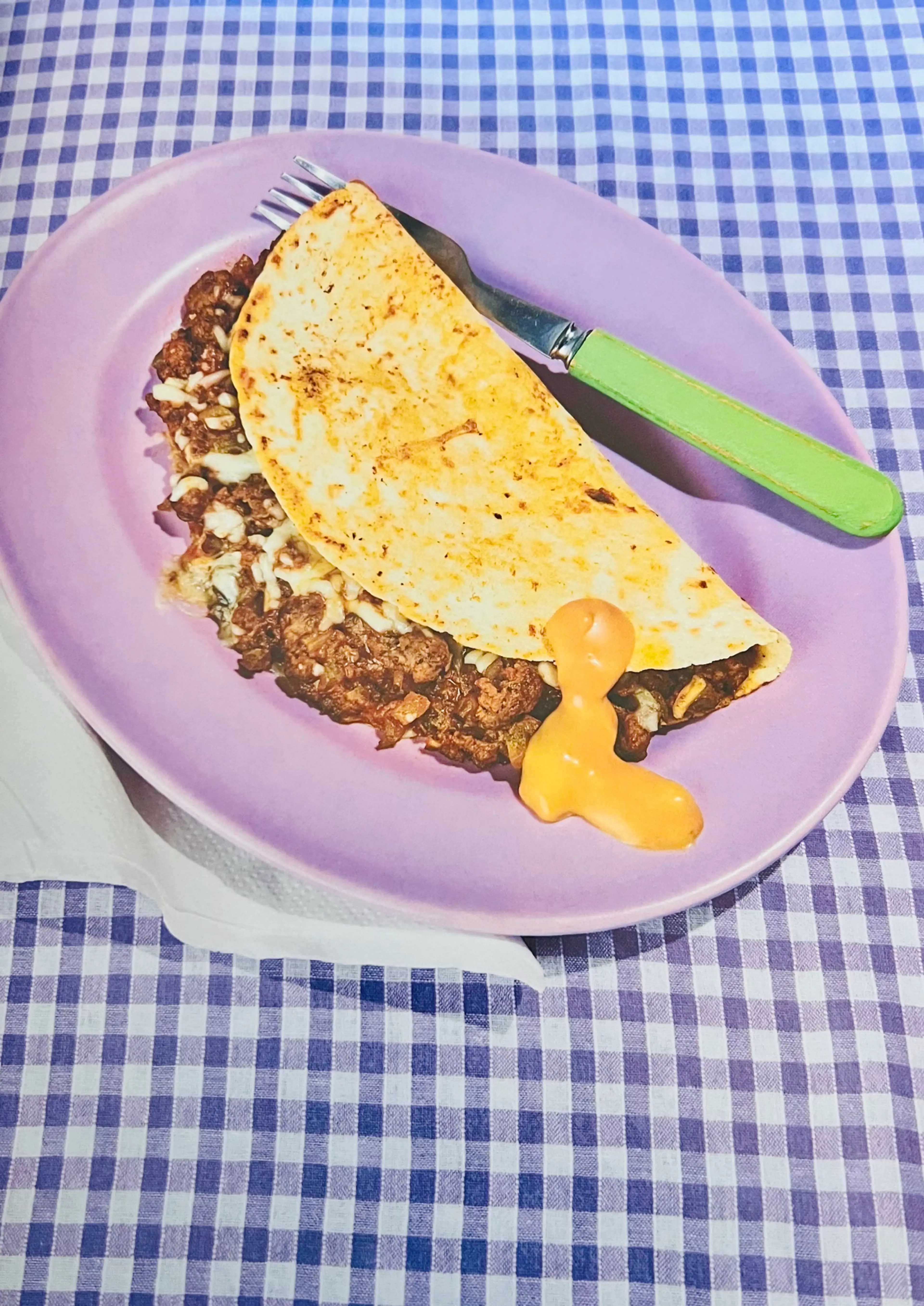 Cheeseburger Quesadillas