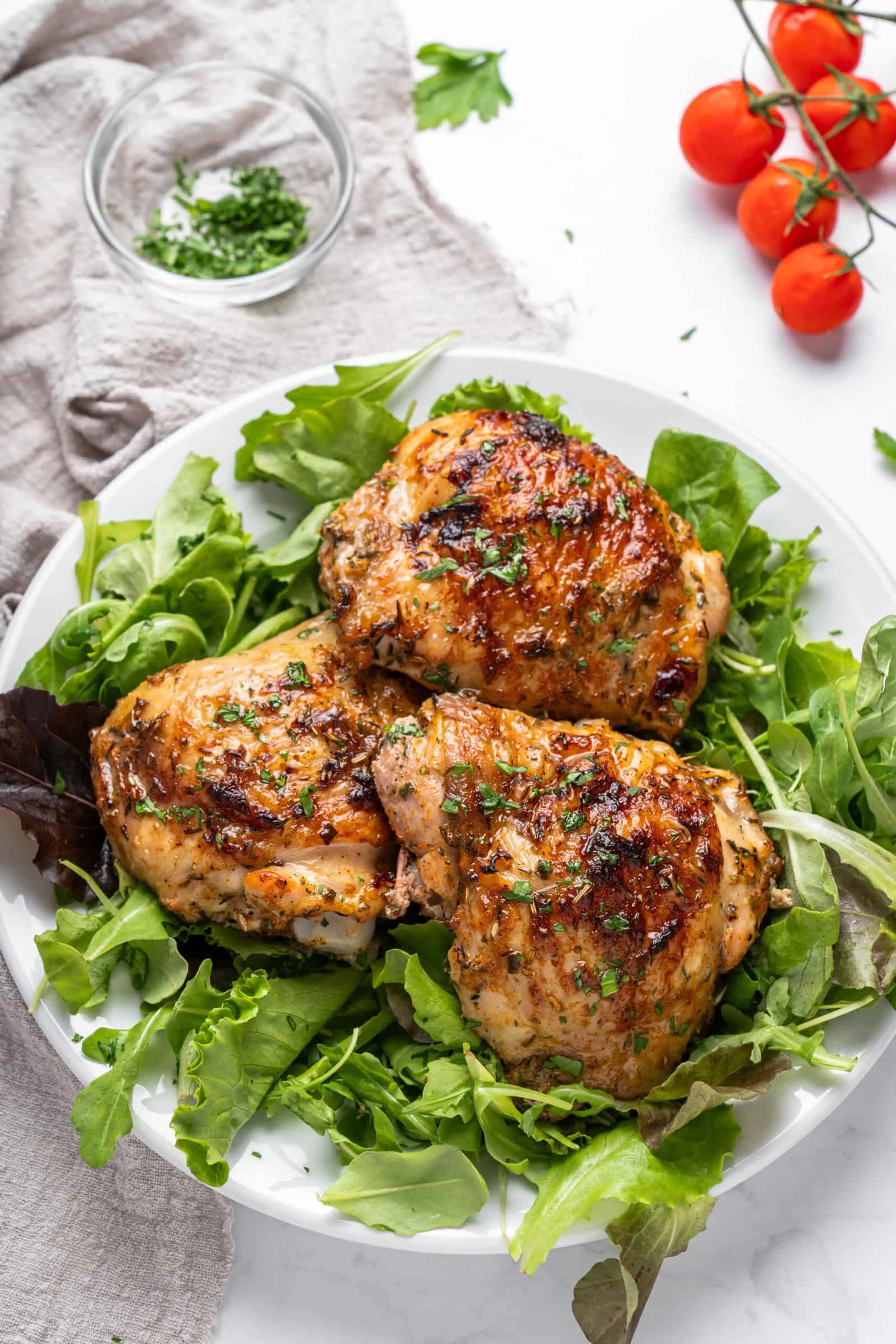 Chicken Thighs in Yogurt Marinade