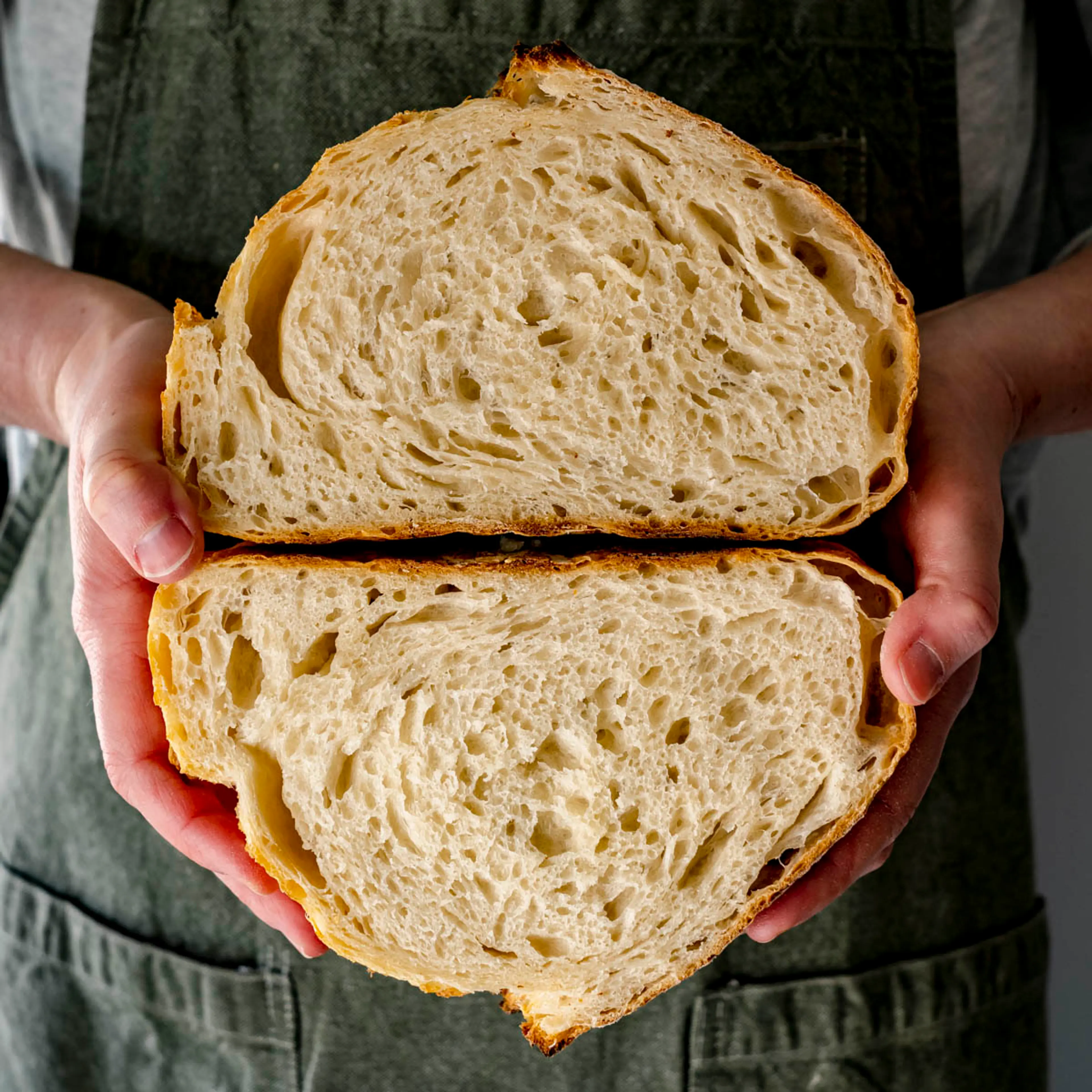 Fluffy Dutch Oven Sourdough Bread (Step-by-Step Photos!)