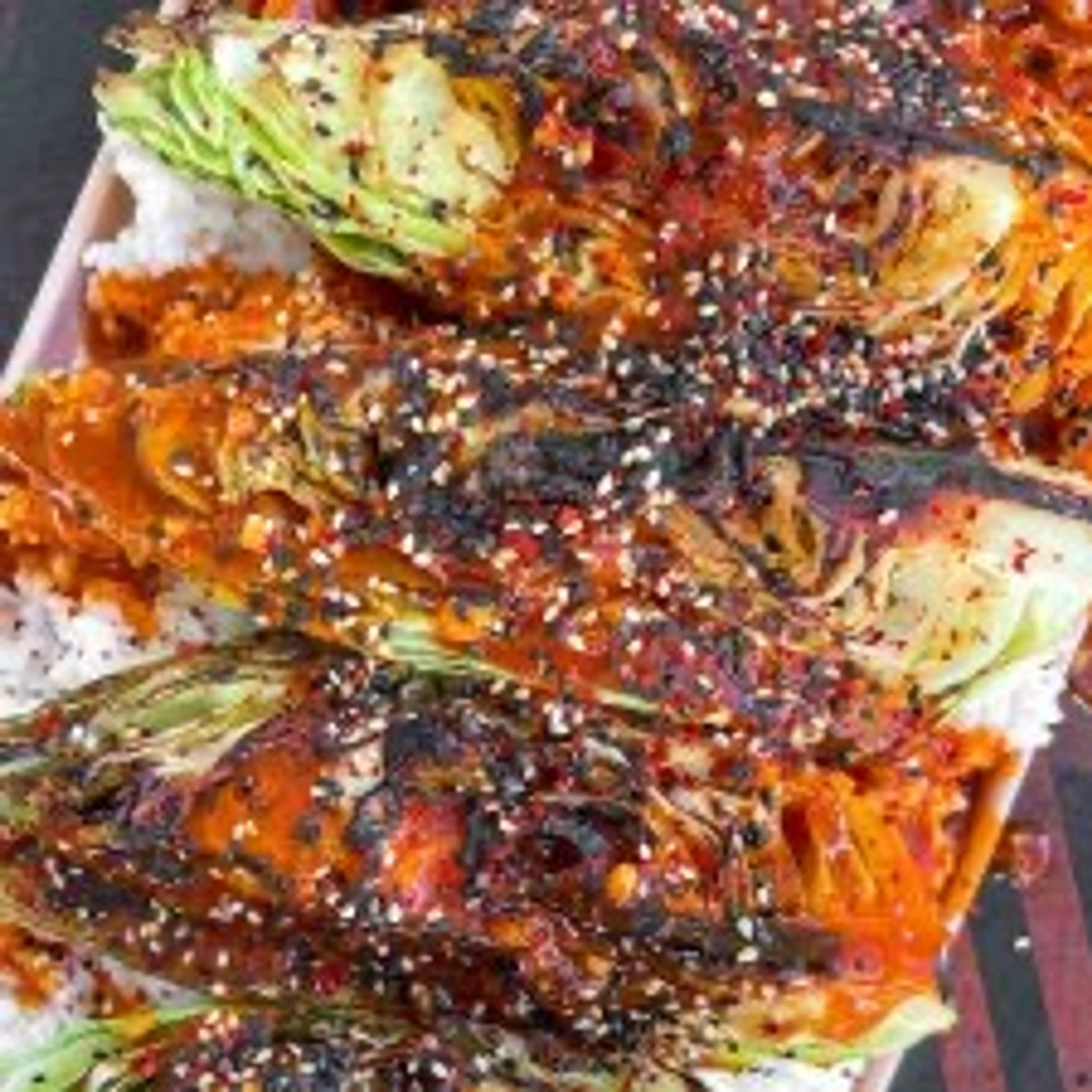 Gochujang Charred Cabbage