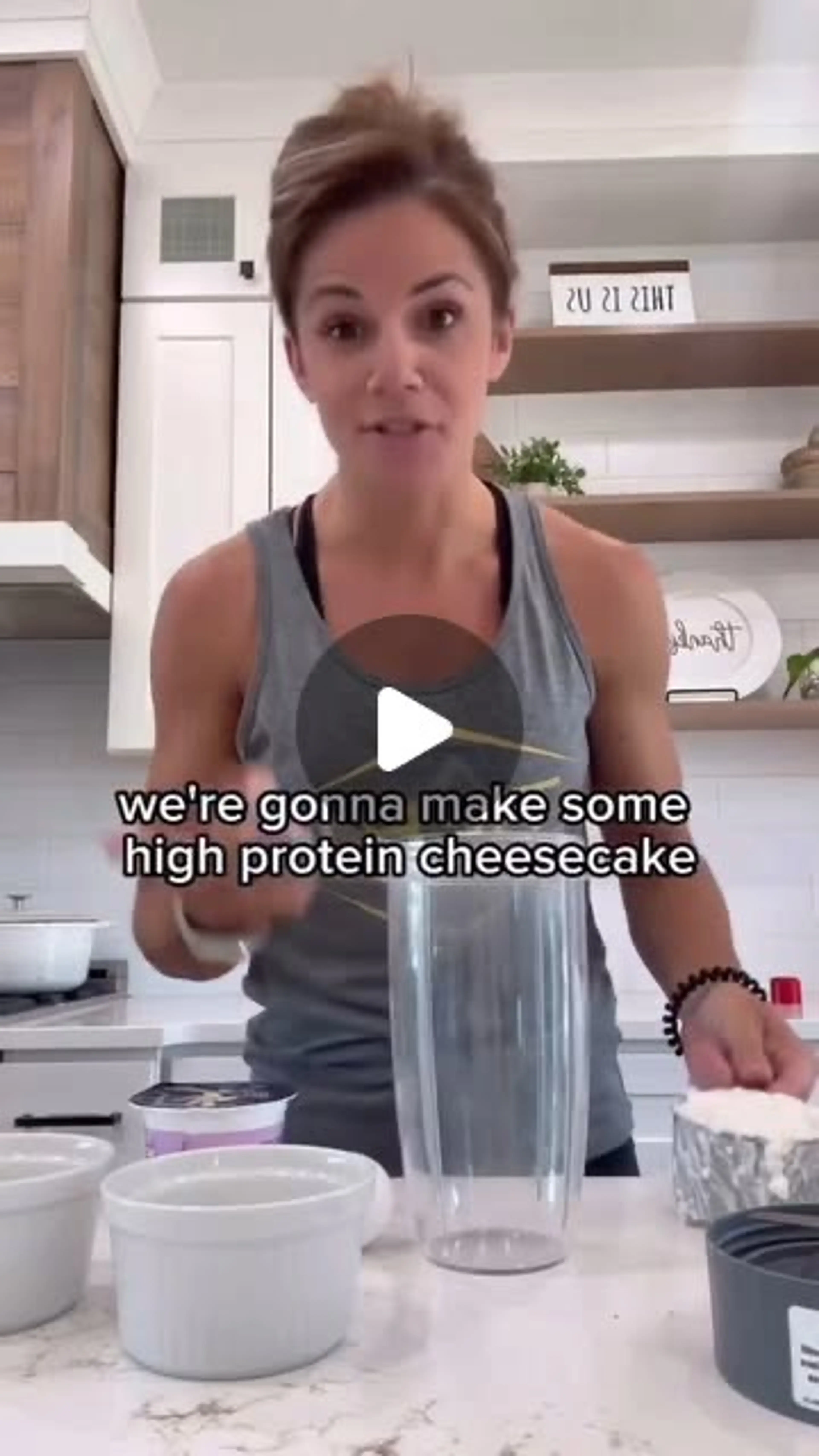 Say Yum If You Would Eat This High Protein Cheesecake