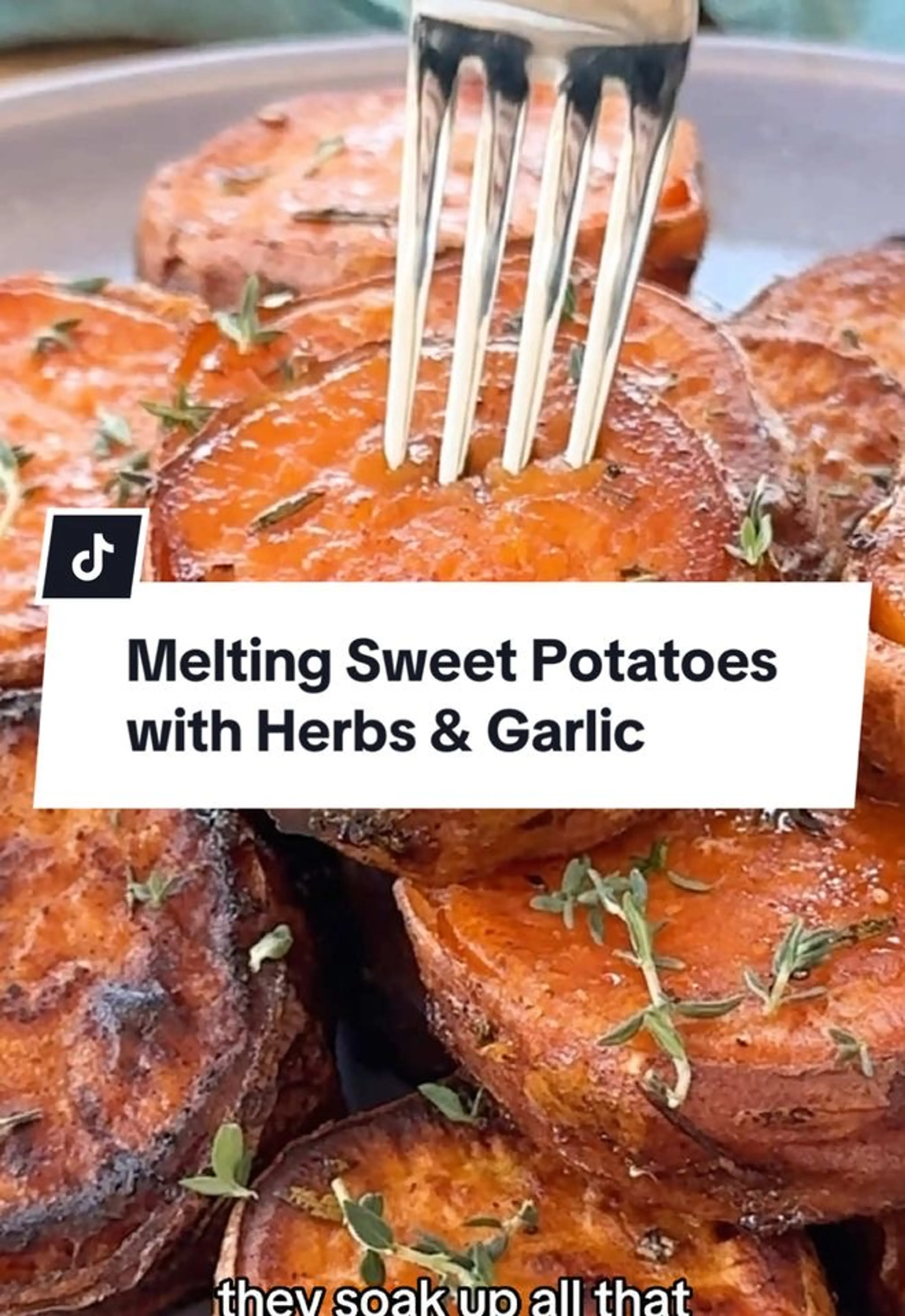 These Melting Sweet Potatoes with Herbs & Garlic Are a Savor