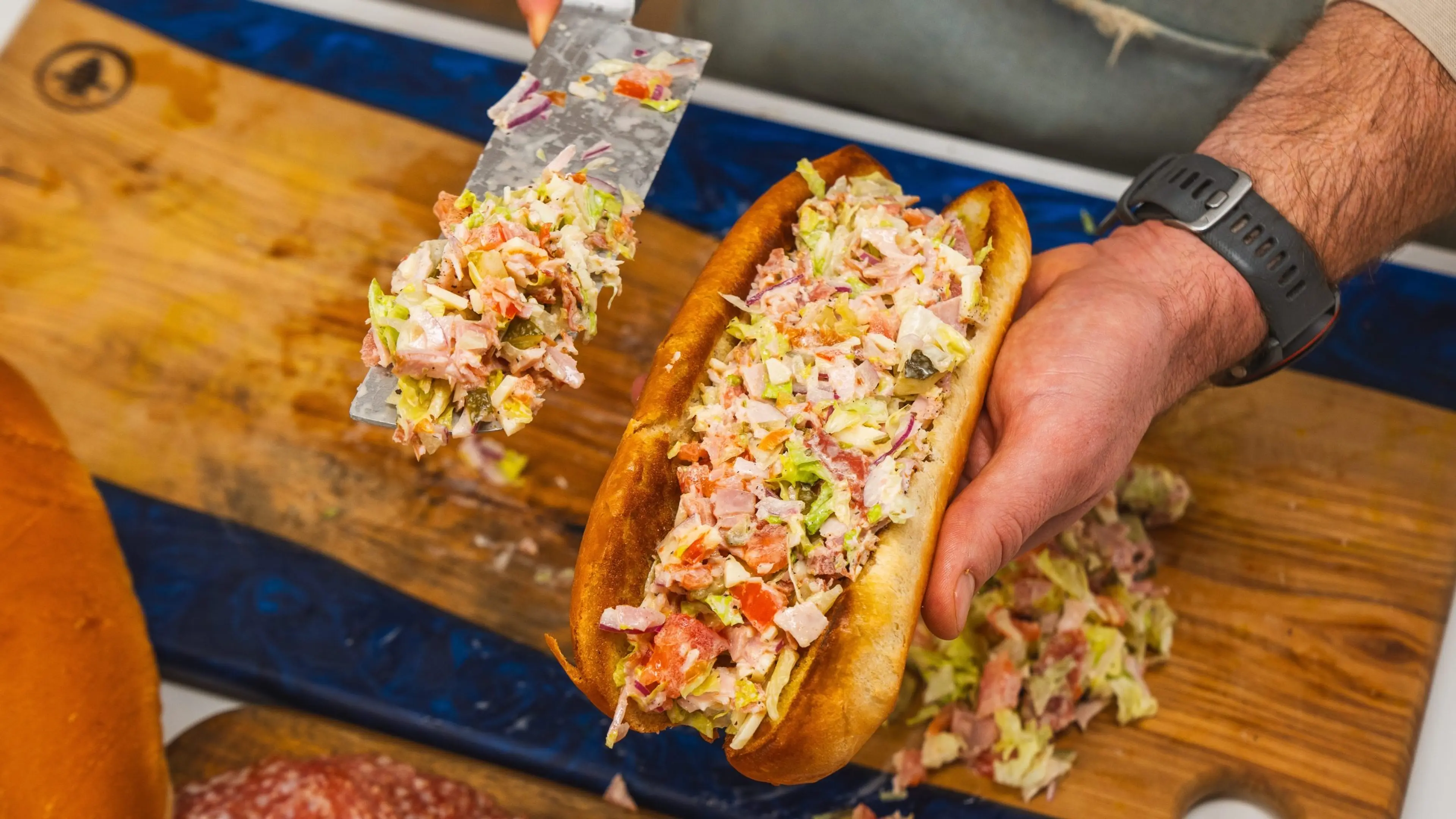 The Ultimate Chopped Italian Sandwich