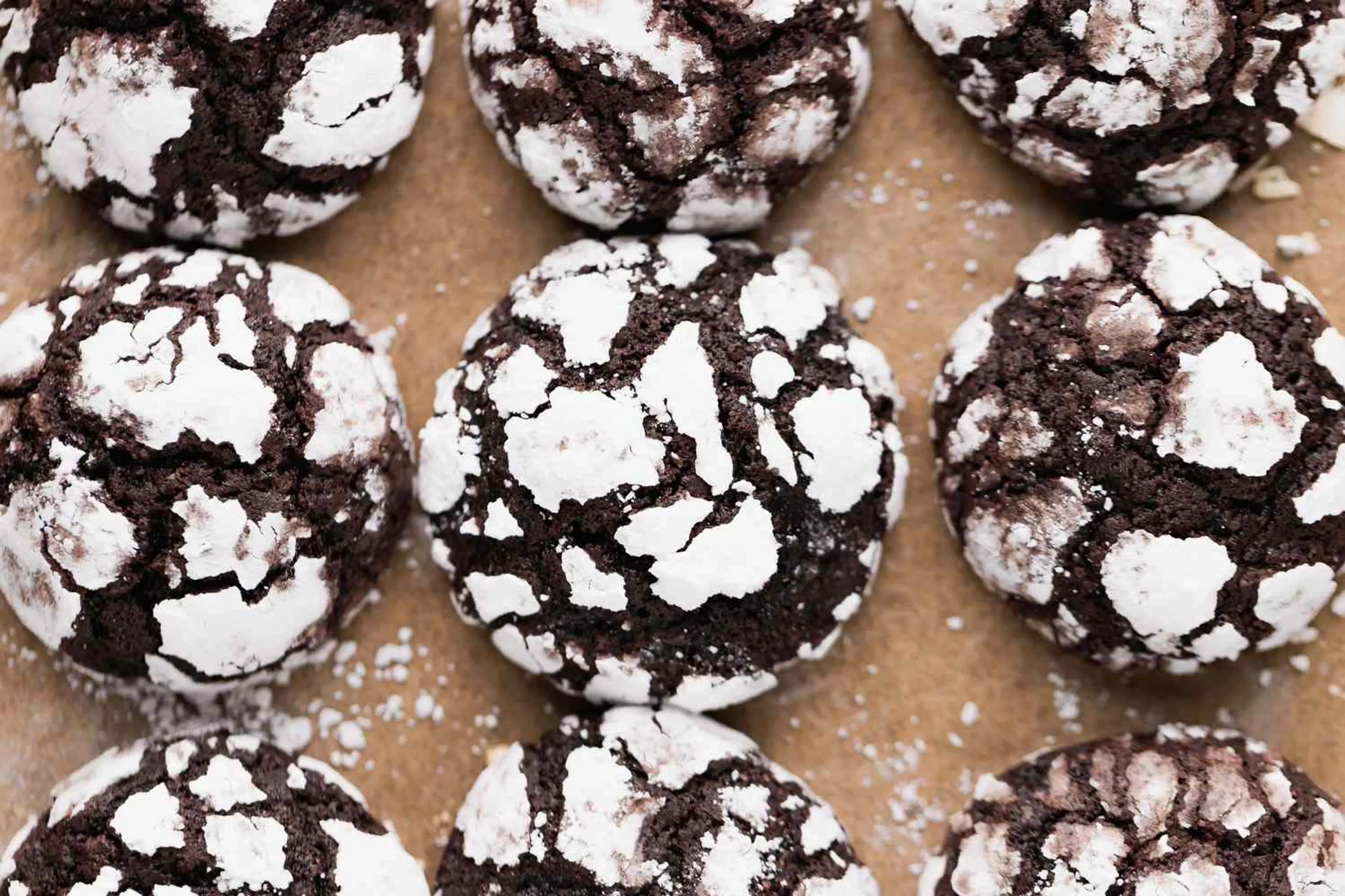Chocolate Crinkle Cookies