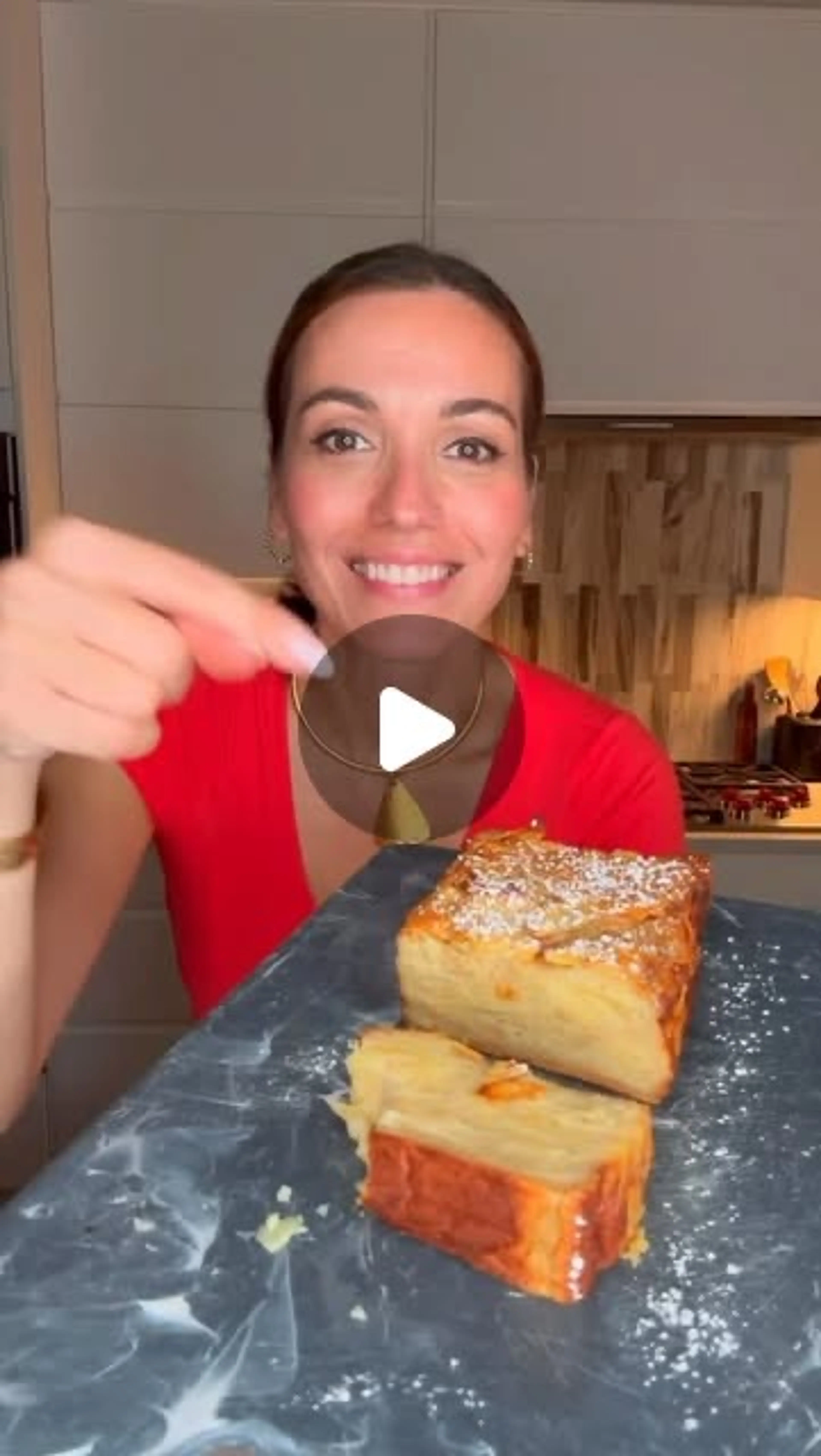 Invisible Apple Cake