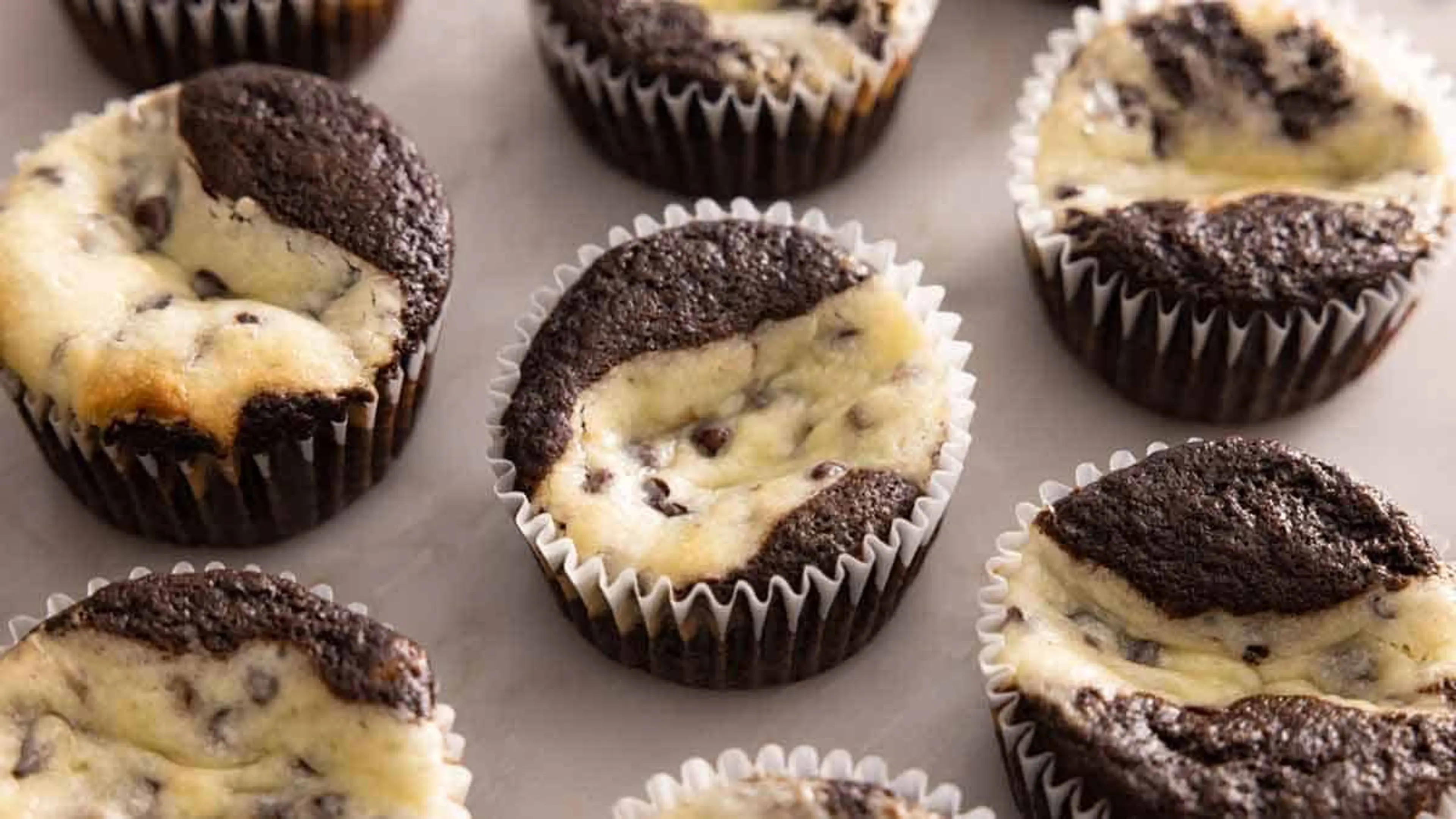 Black Bottom Cupcakes