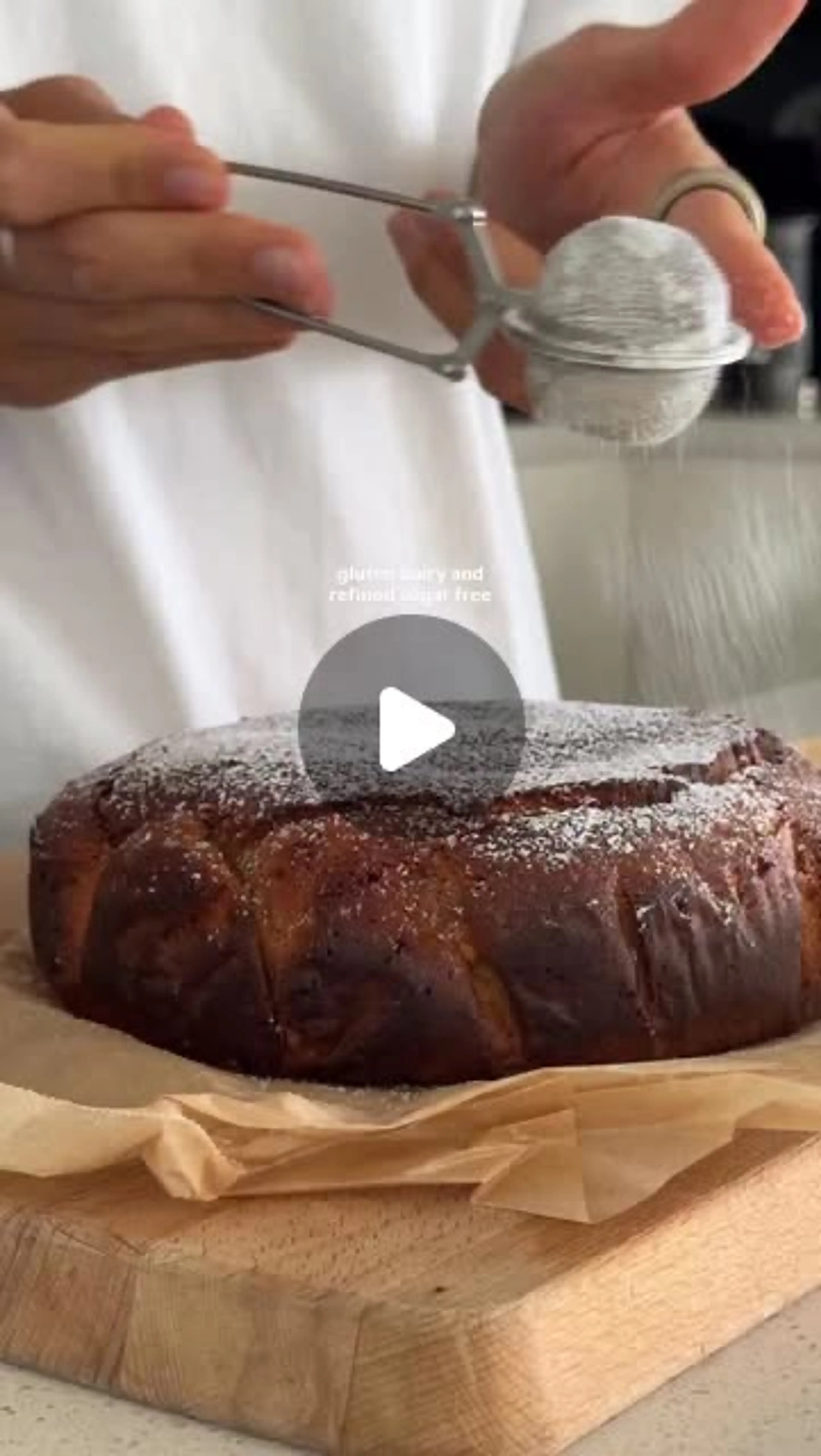 Gf, Df, Rsf Coconut Yoghurt Cake