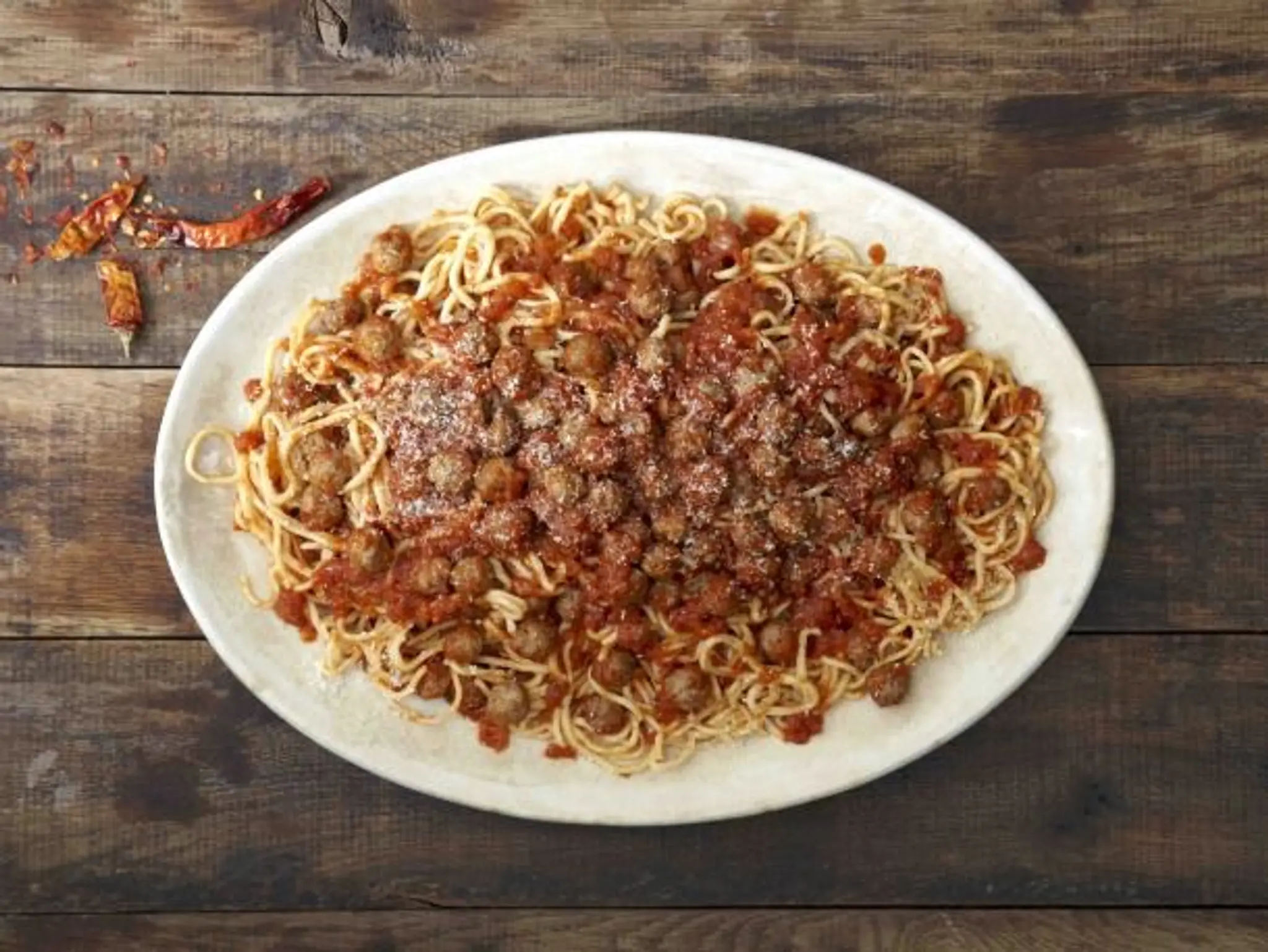 Maccheroni alla Chitarra with Ragù Abruzzese and Palottine R