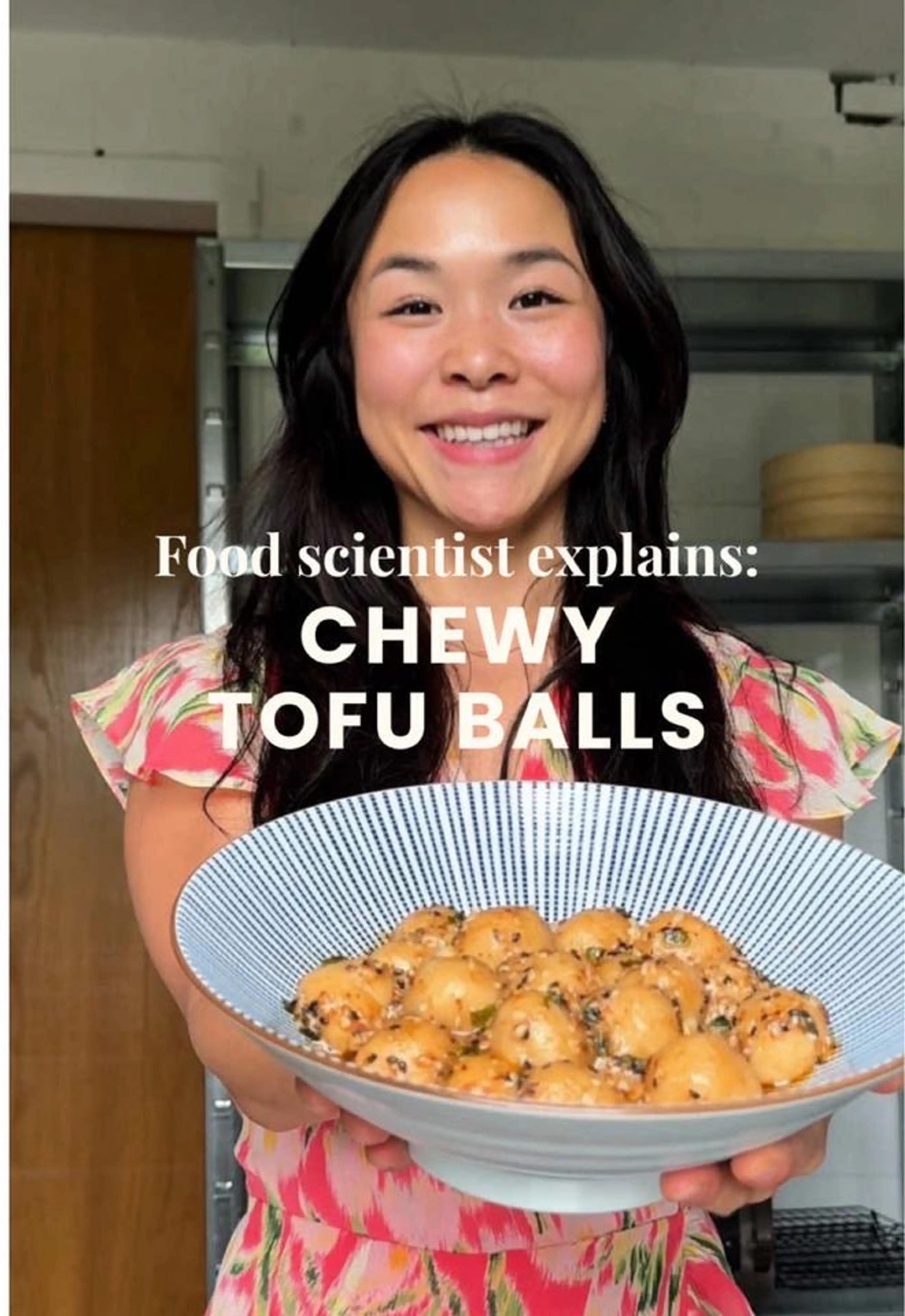 Chewy Bouncy Tofu Balls
