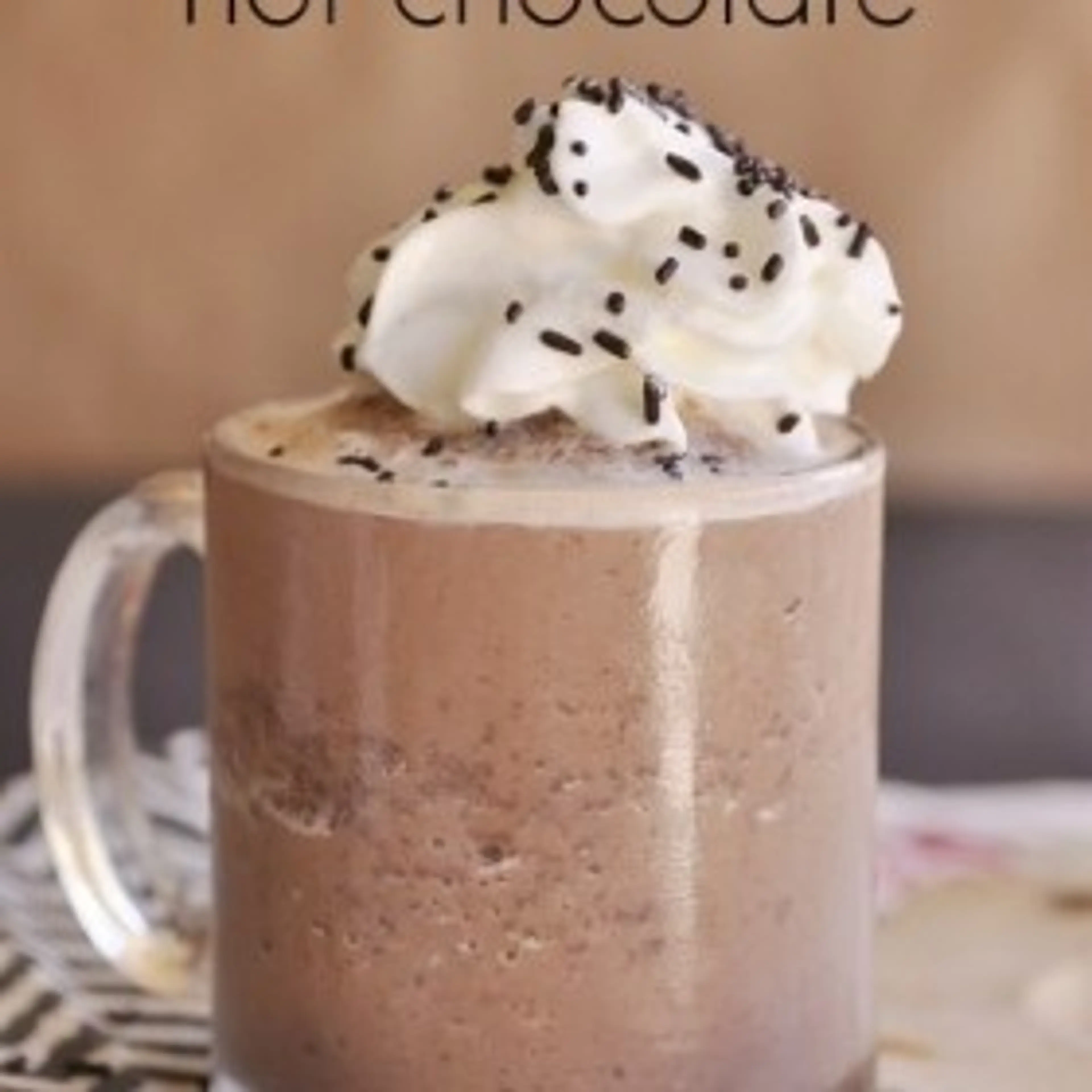 Frozen Hot Chocolate
