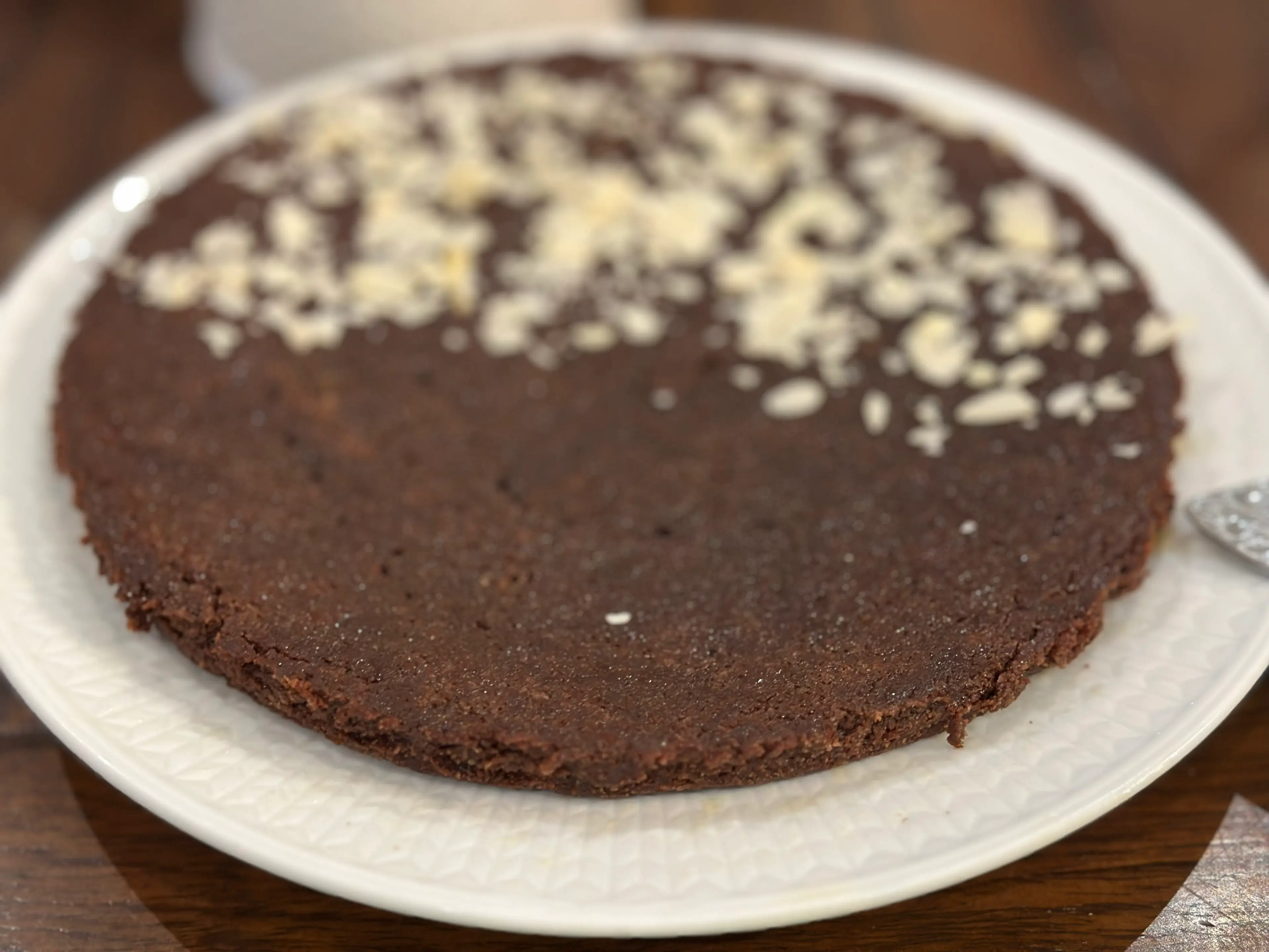 Kladdkaka med tryffel