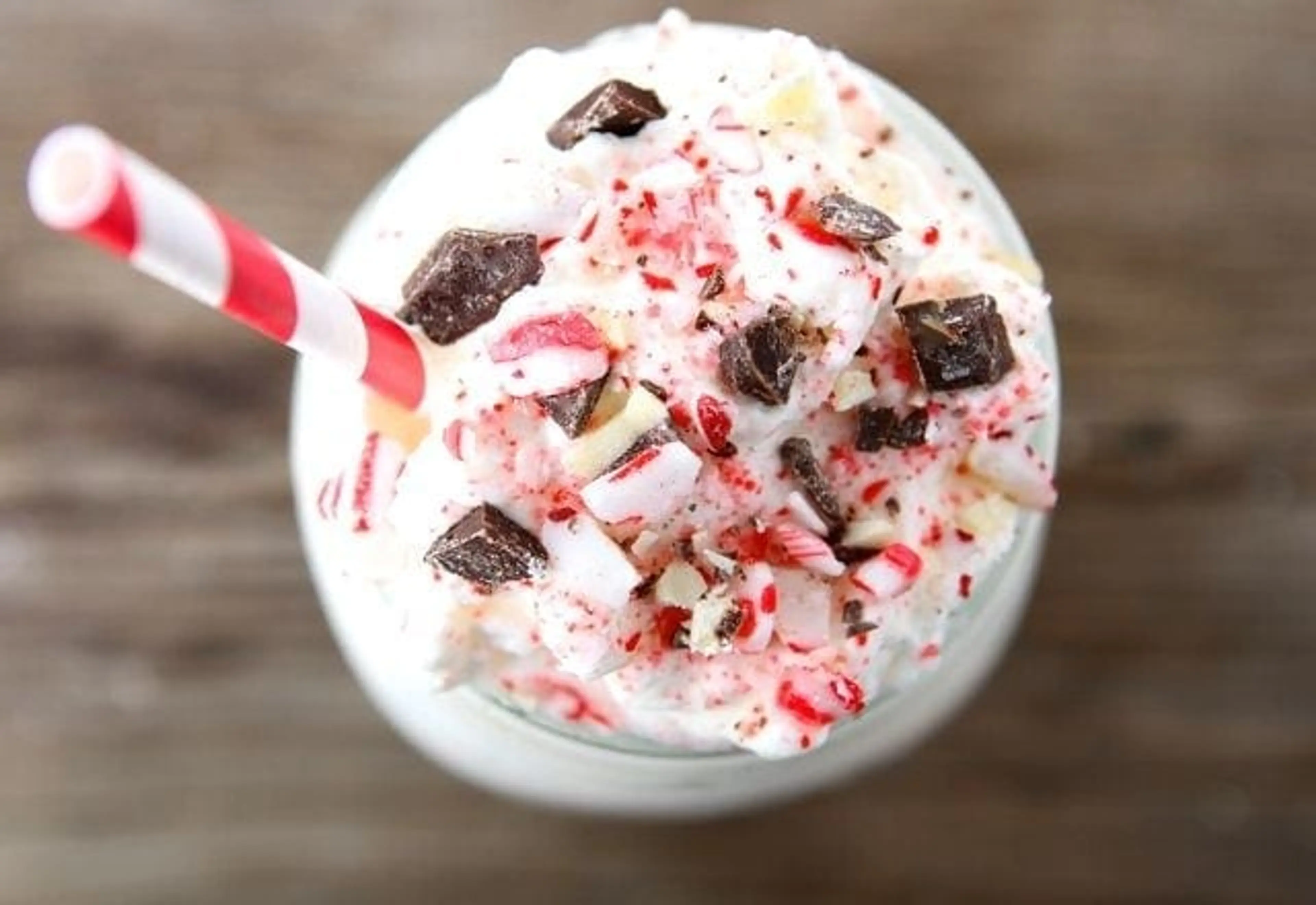 Peppermint Bark Milkshake