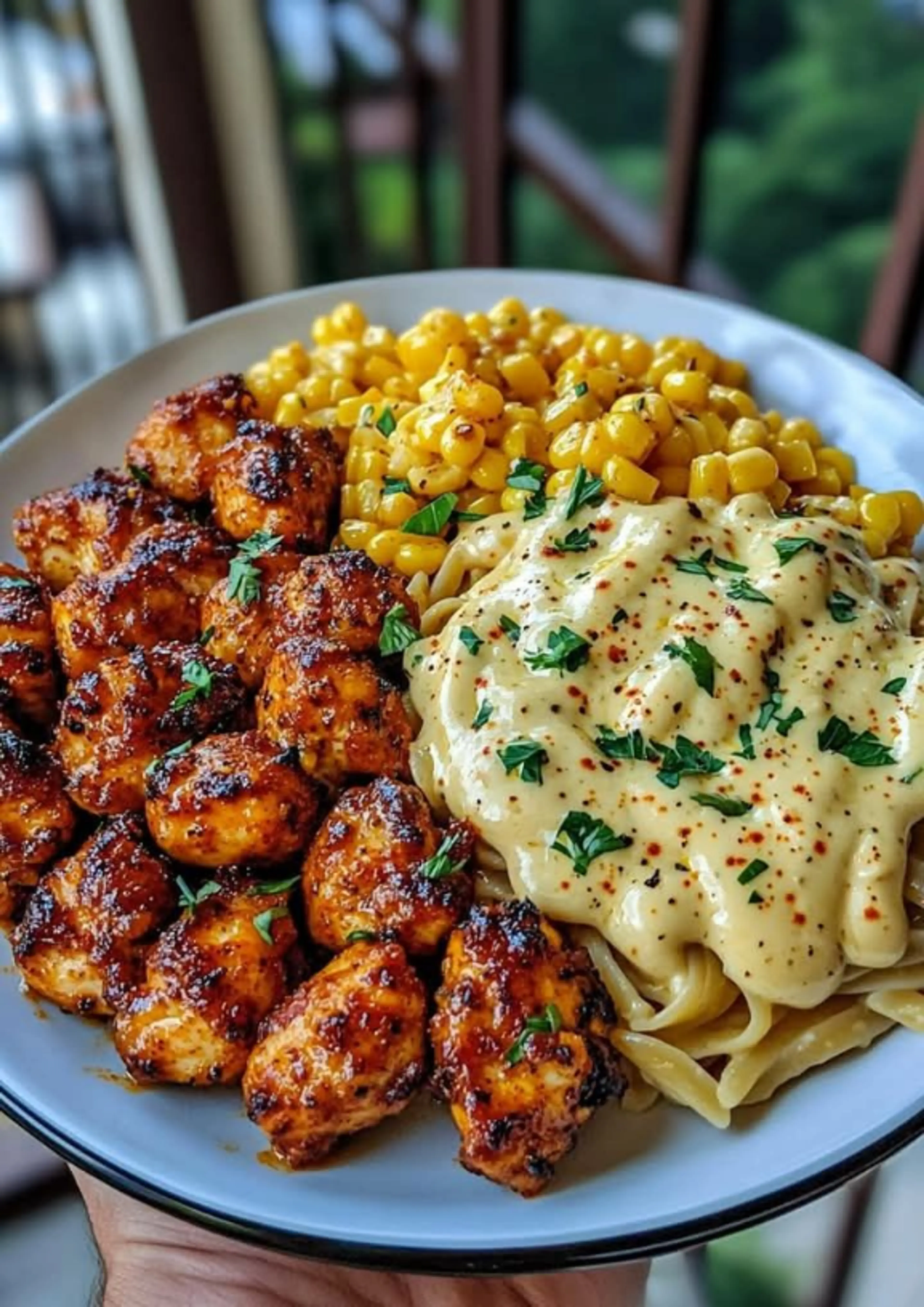 Chili Garlic Chicken Bites