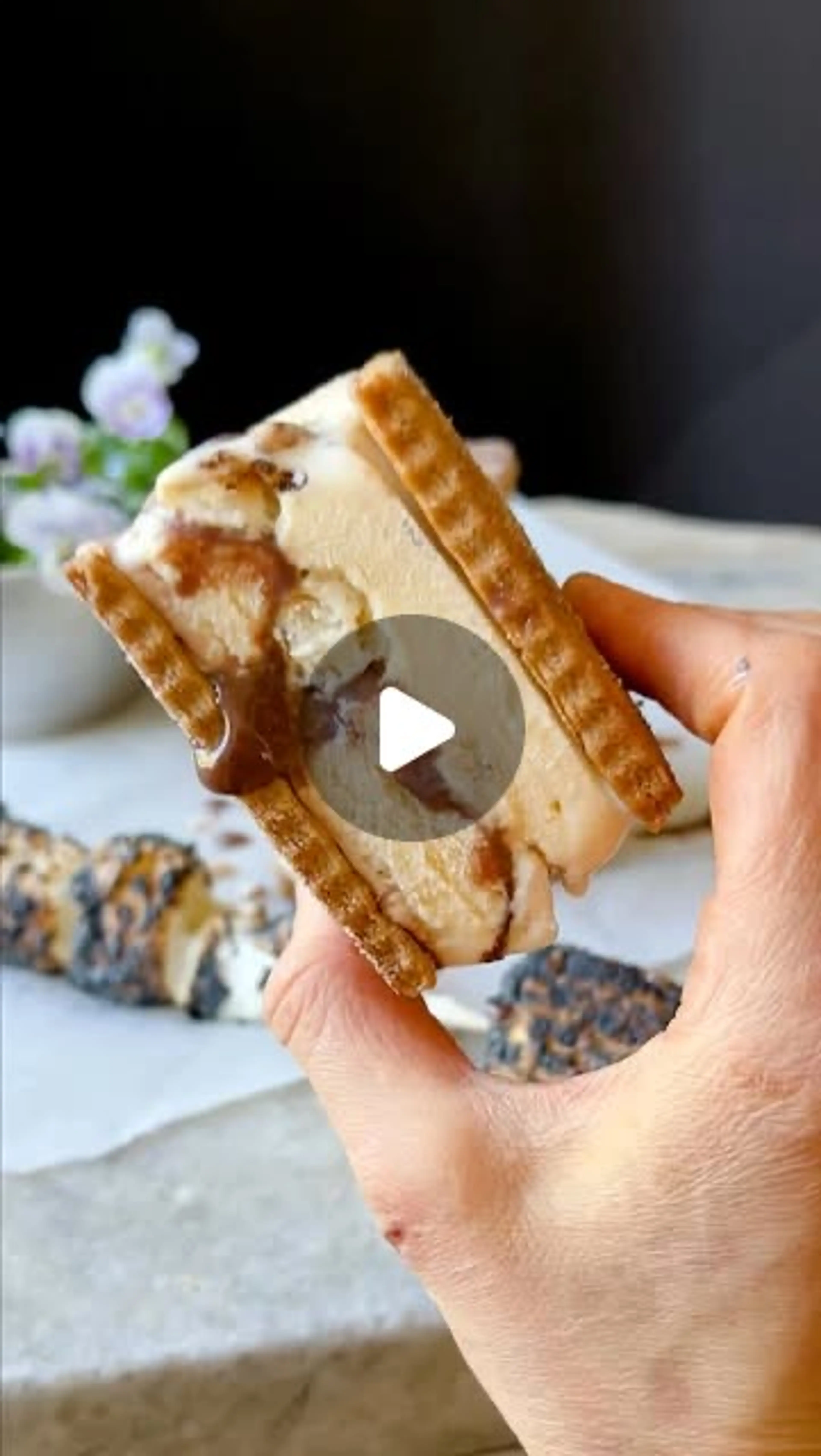 Toasted S’mores Ice Cream Sandwiches. Memorial Day Weekend I