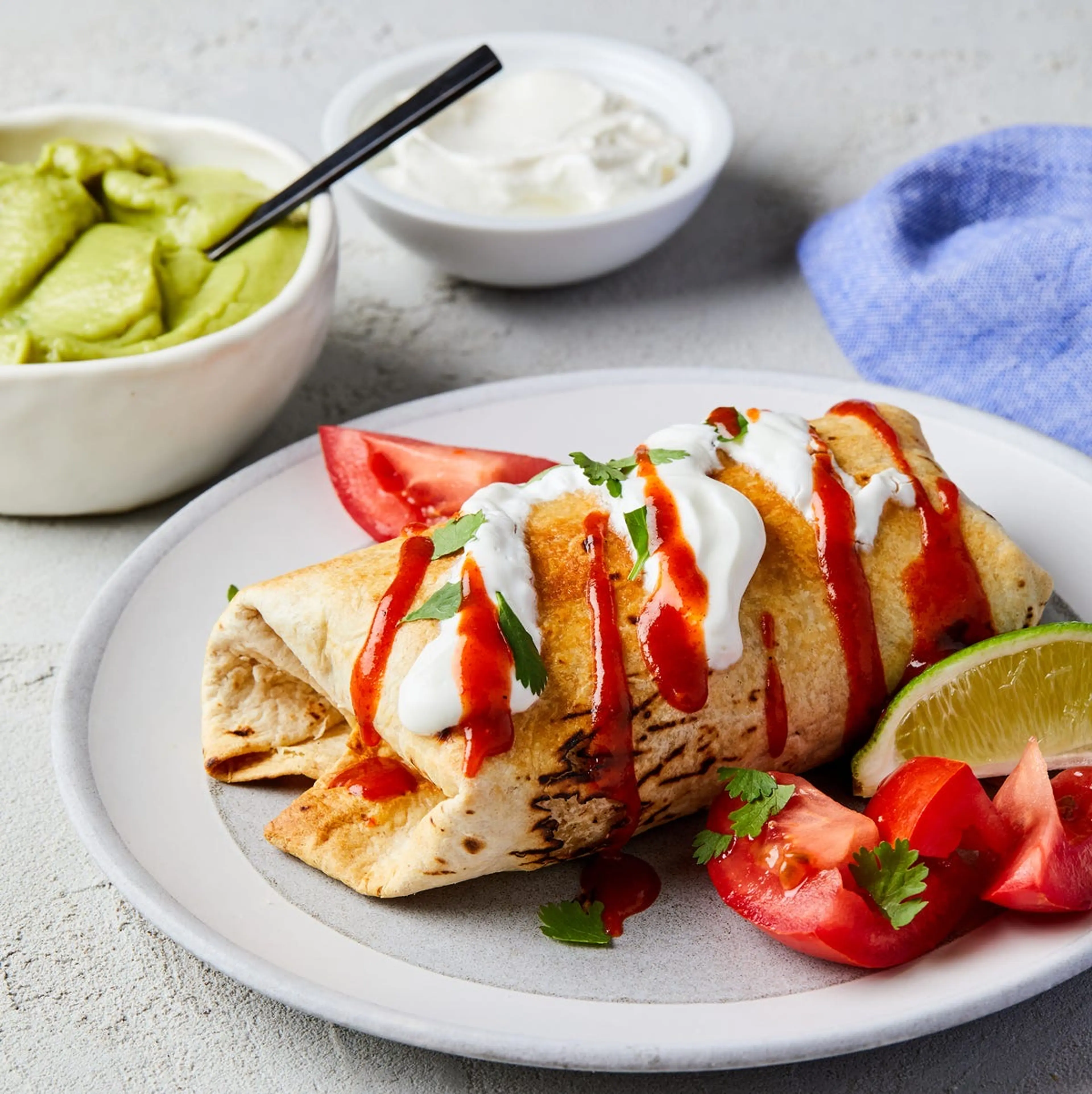 Air Fryer Chimichanga