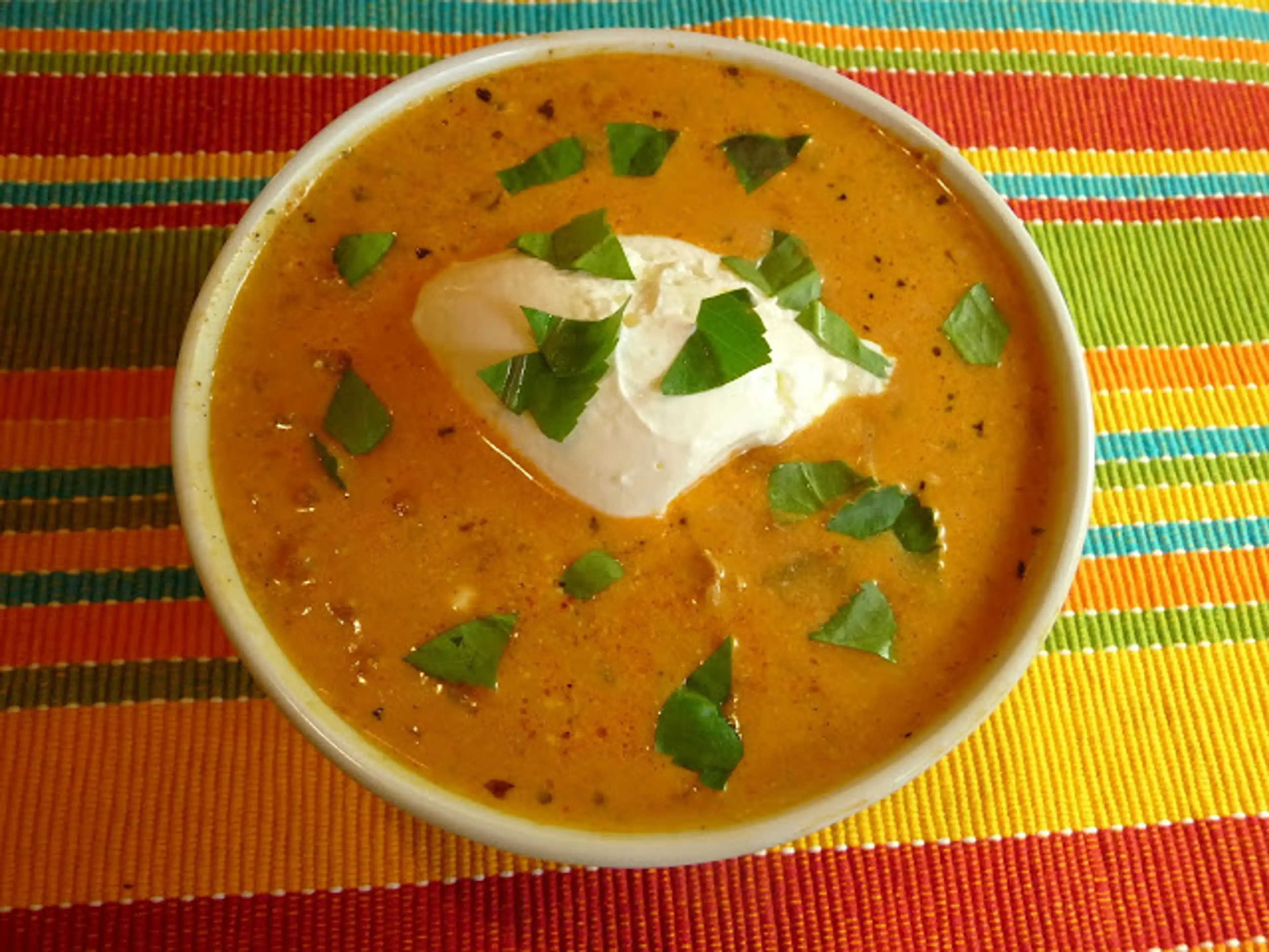 CREAMY CHICKEN FAJITA SOUP