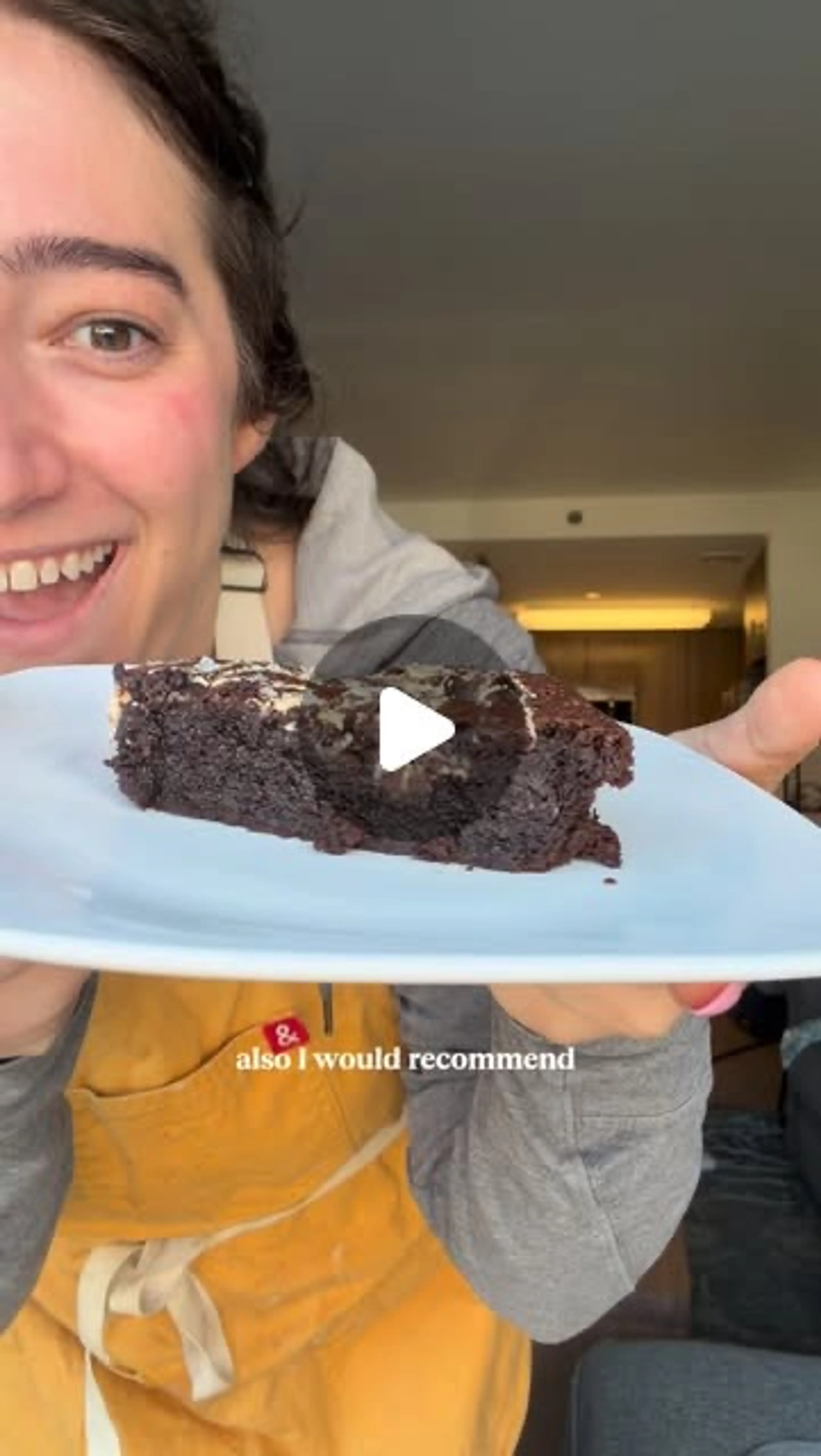 Chocolate Tahini Olive Oil Cake