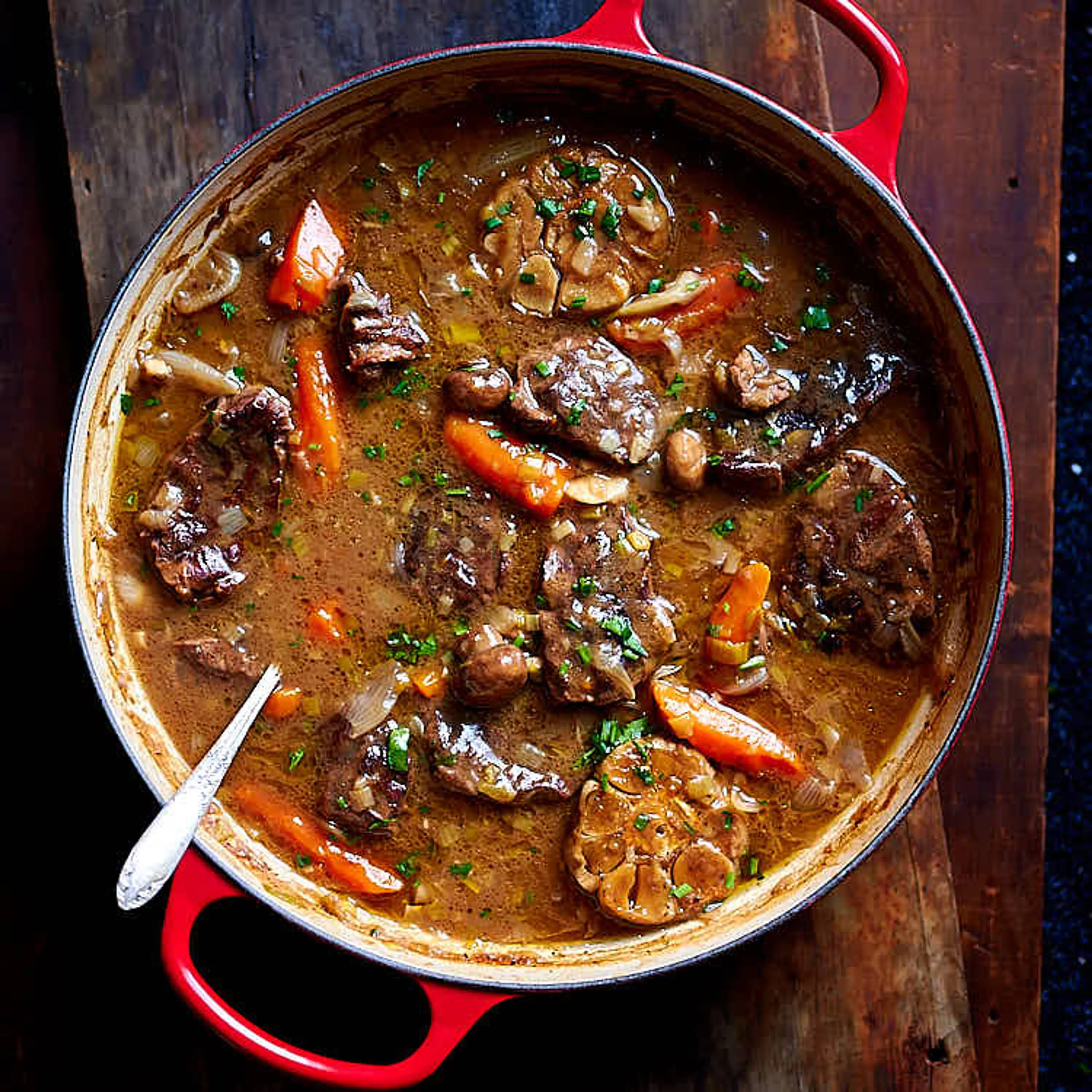 Braised Beef with Gravy-Like Sauce and Vegetables
