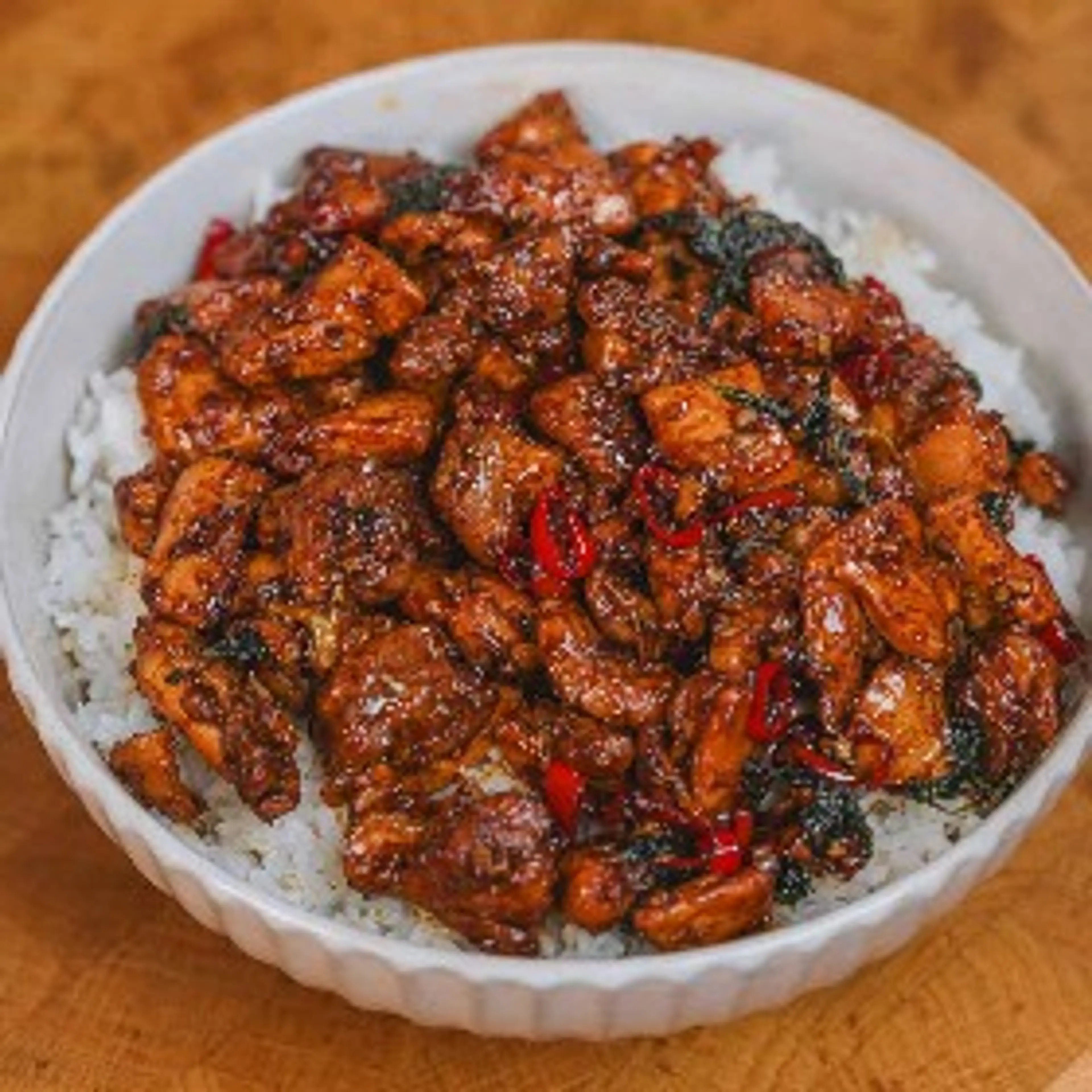 Thai Basil Chicken (Pad Kra Pao Gai)