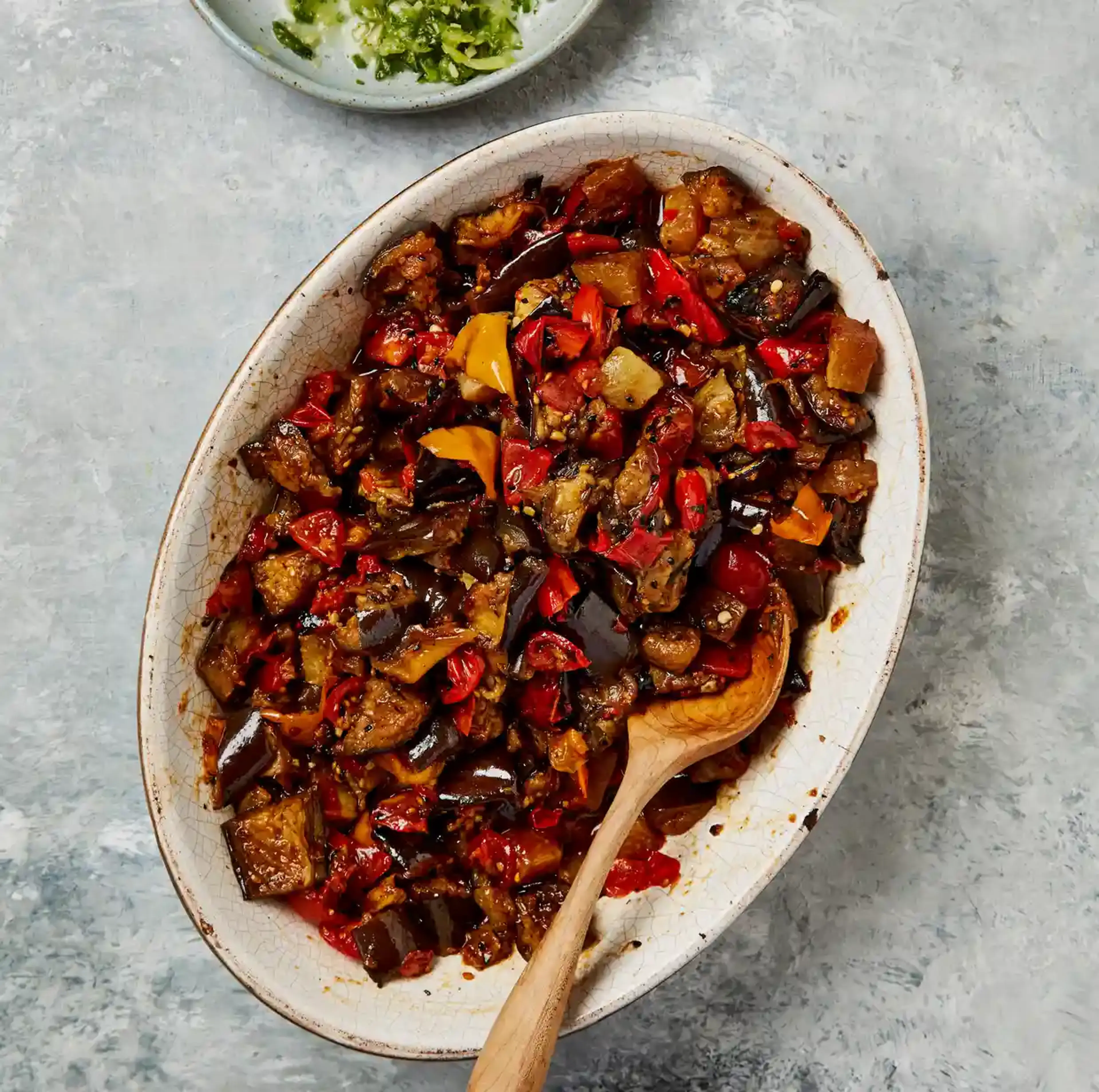Spicy Berbere Ratatouille
