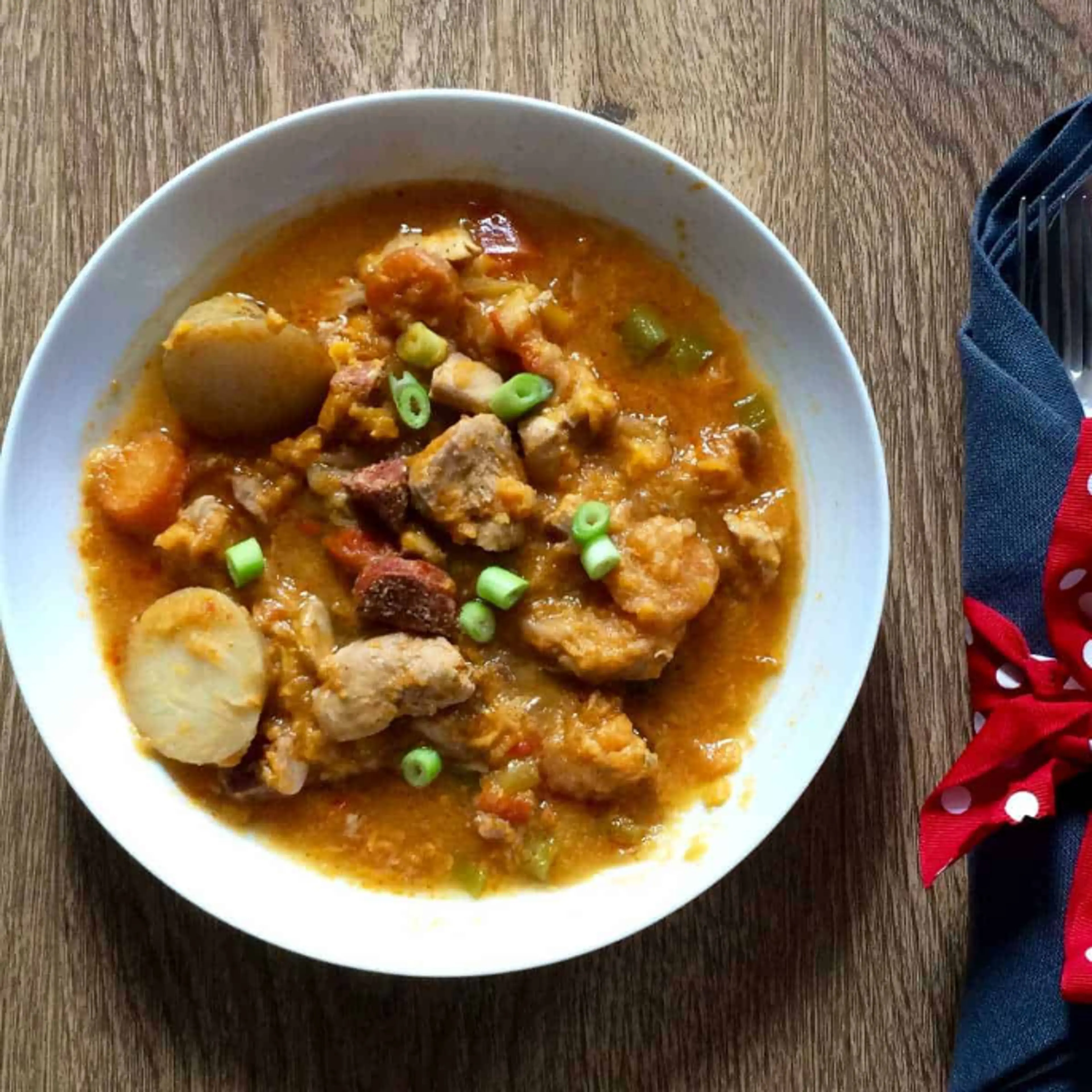 Instant Pot Chicken and Chorizo Stew