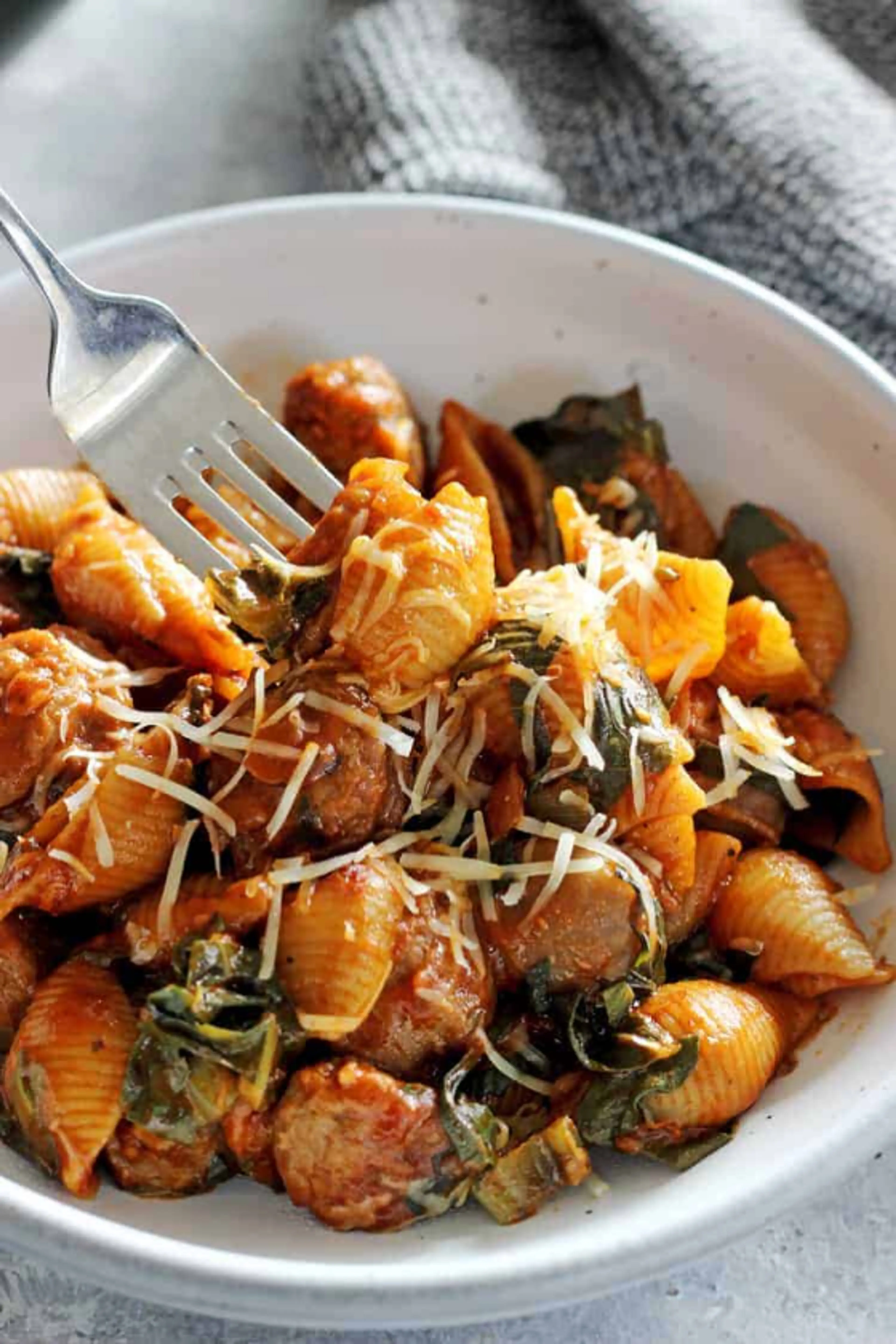 One Pot Sausage Pasta