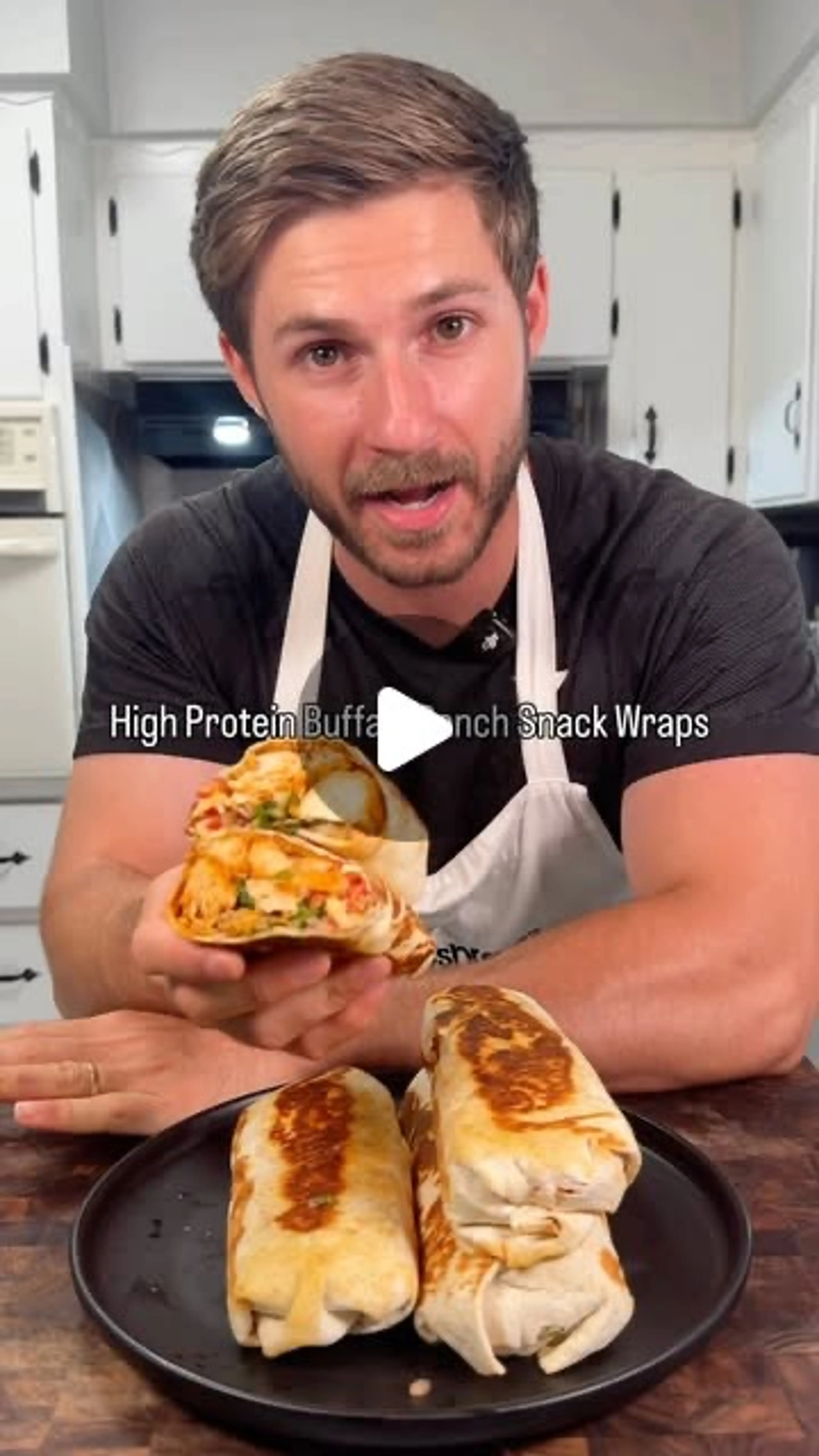 Buffalo Ranch Chicken Wraps