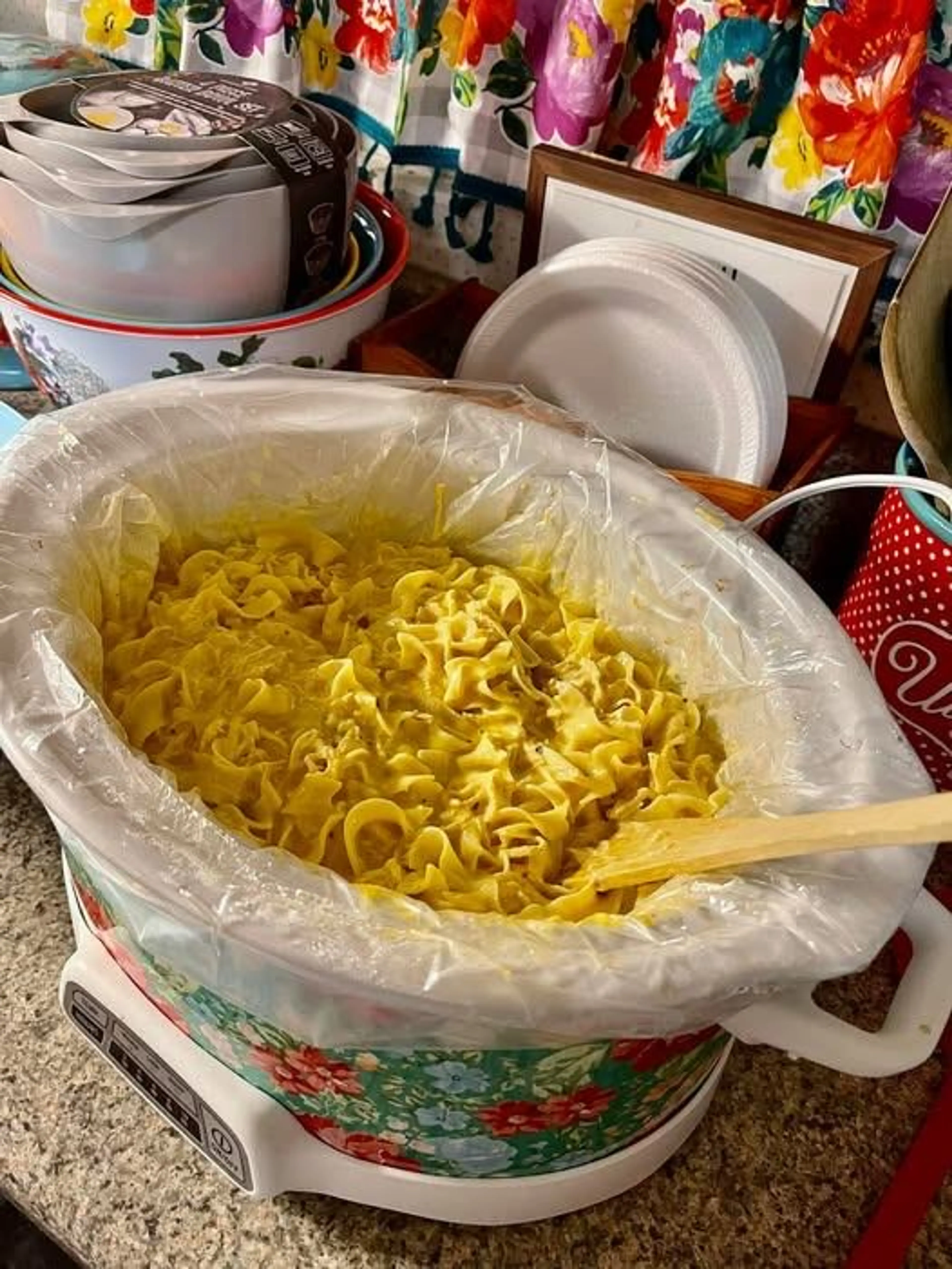 I Call It “mommas Crockpot Noodles
