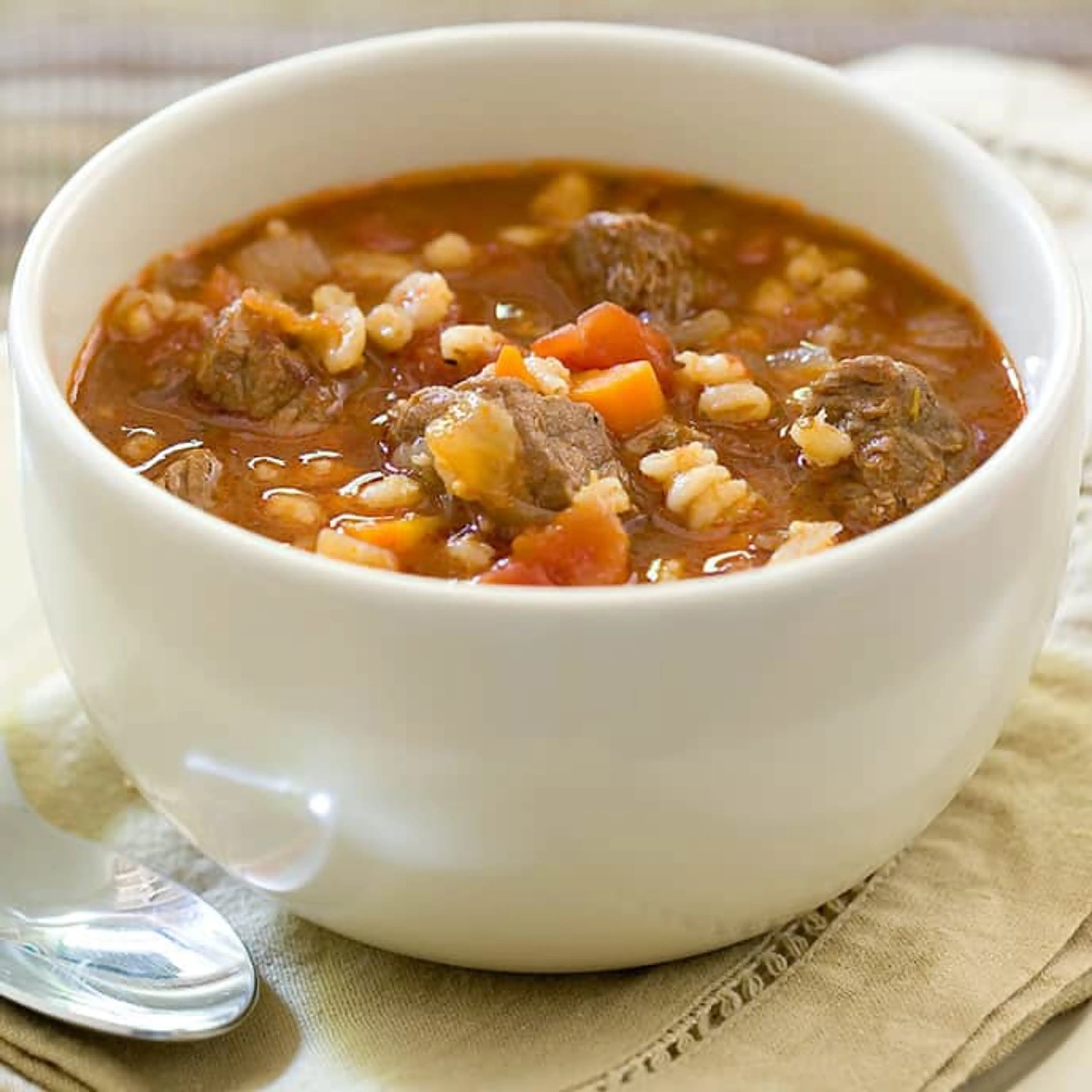 Beef Barley Soup (ATK)