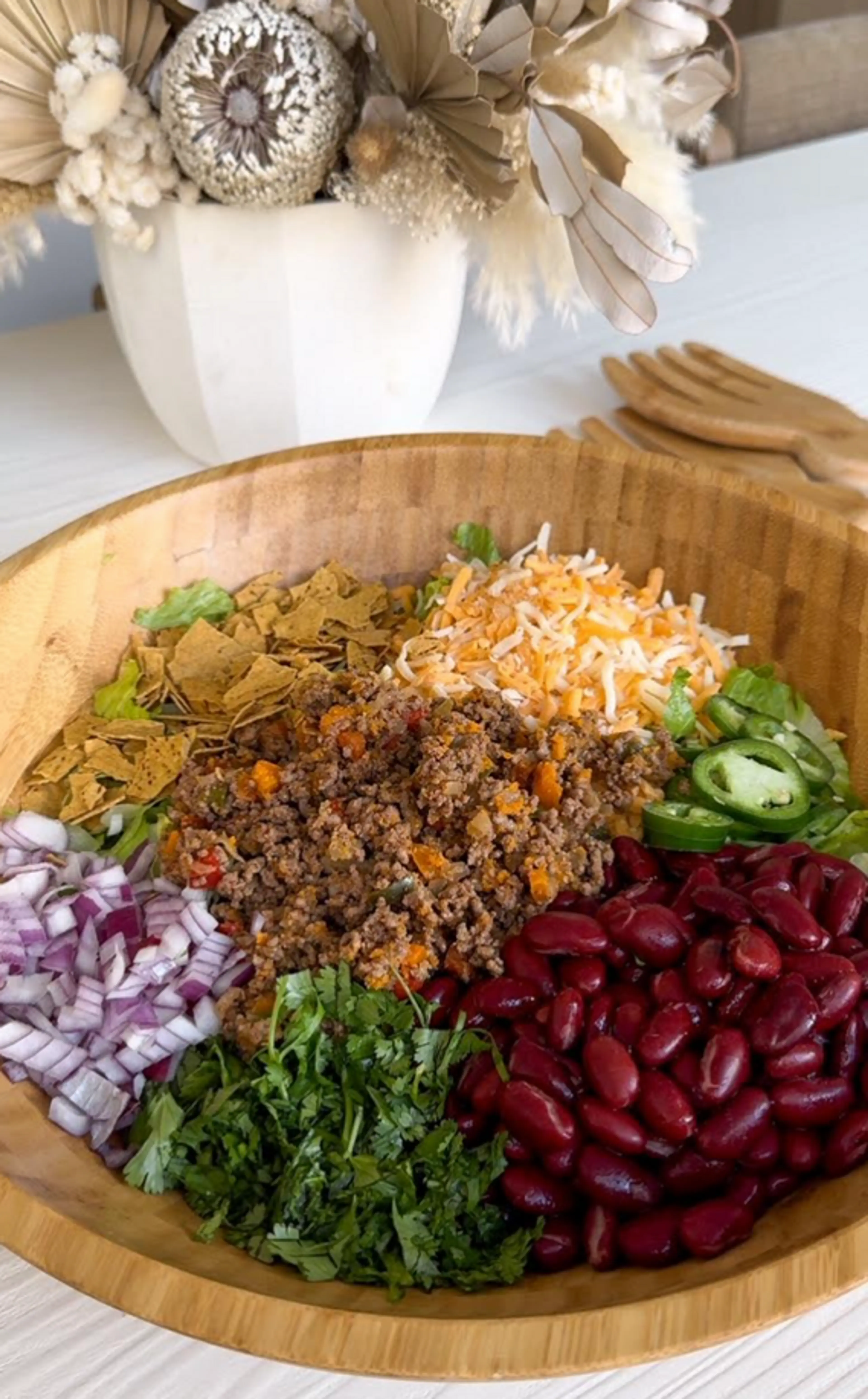 Taco Salad with Chili-Lime Vinaigrette