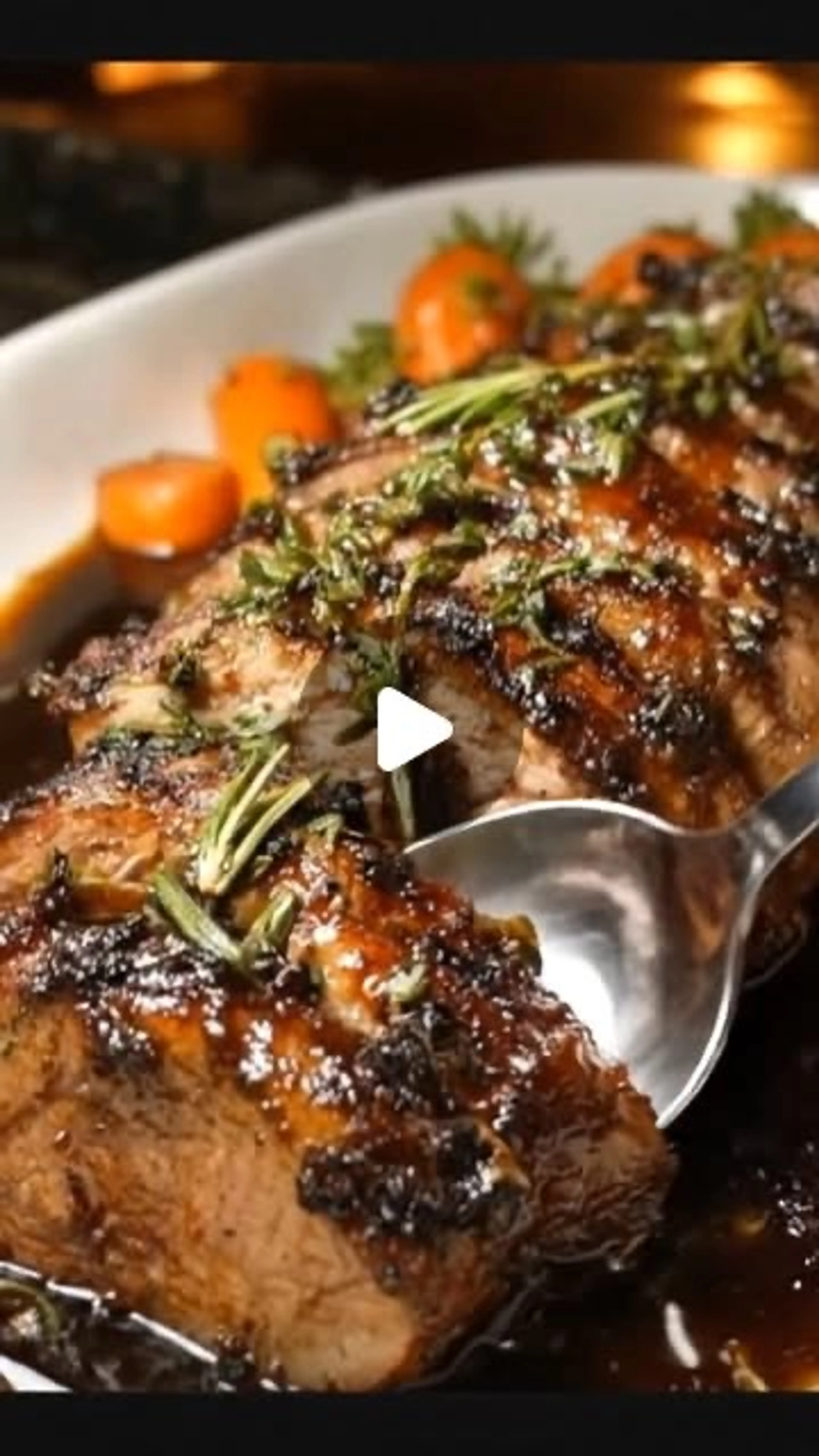 Garlic Herb Butter Roast Beef