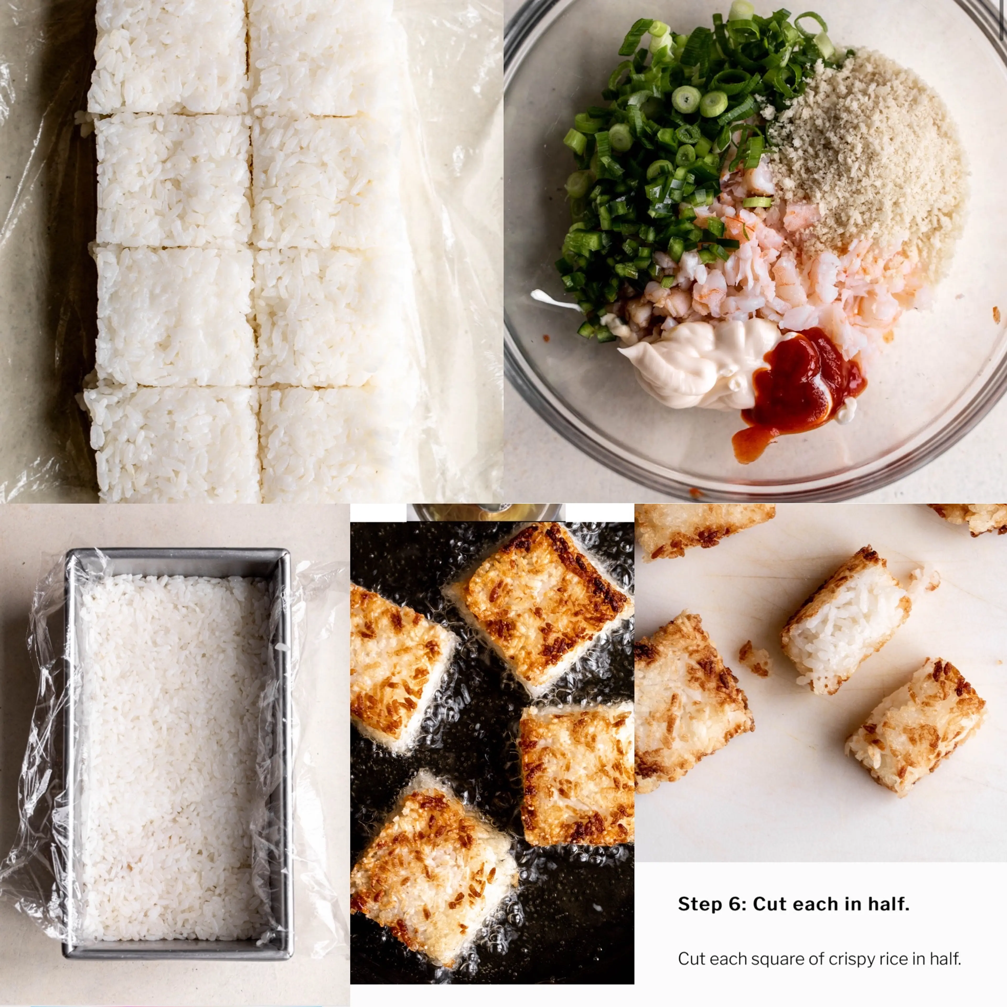 Crispy Rice Spicy Salmon