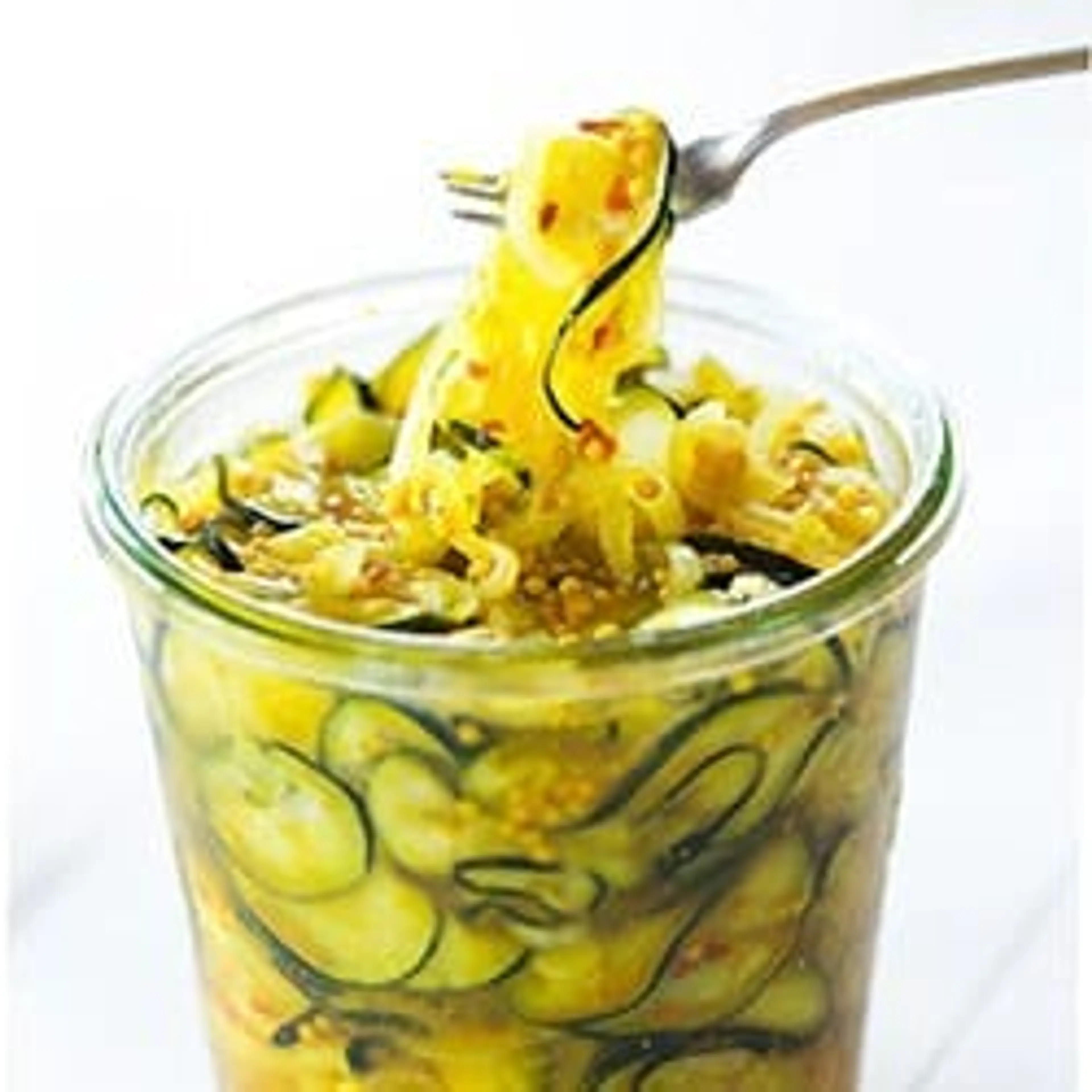 Refrigerator Zucchini Pickles